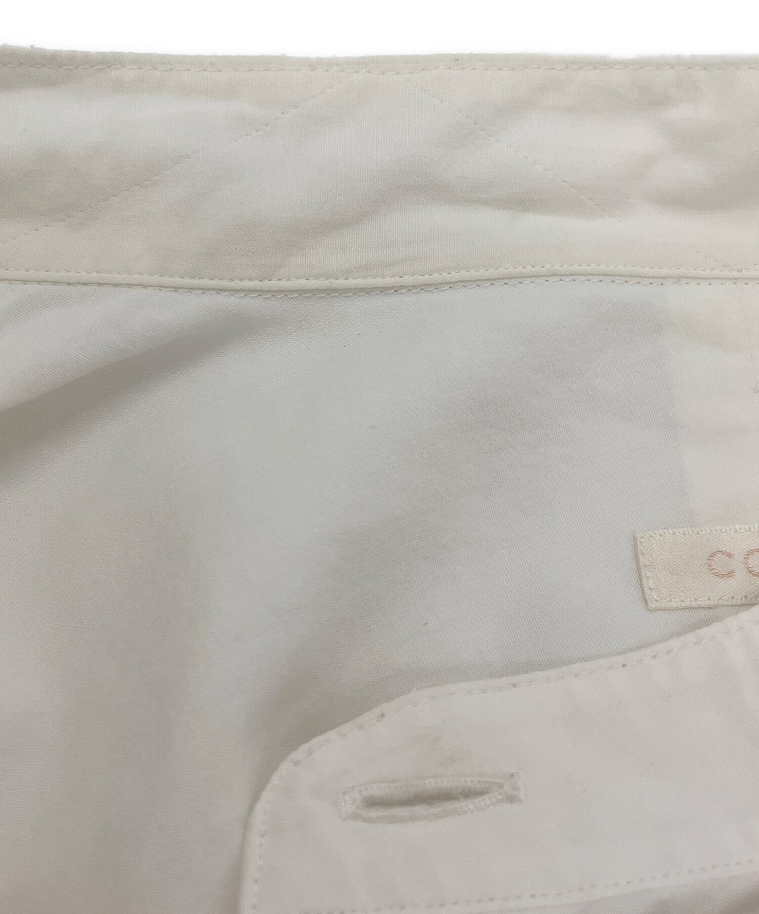 中古・古着通販】COMOLI (コモリ) ショートスリーブシャツ ホワイト