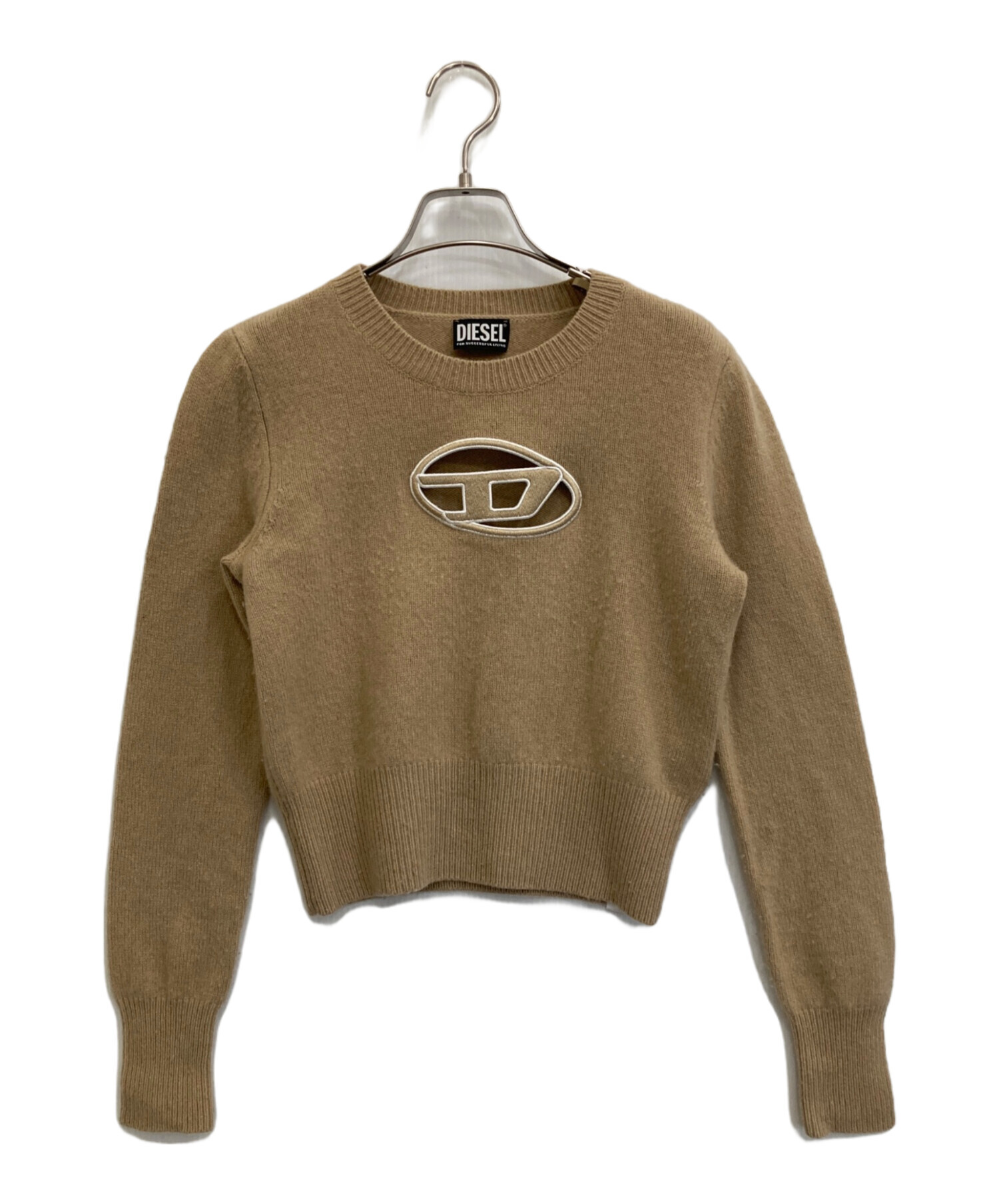 ディーゼル　DIESELドライバーズニット　ロゴ　ジップ　カシミヤ　ウール　M 中古・古着通販】DIESEL (ディーゼル) M-AREESA Dロゴ カシミヤウール