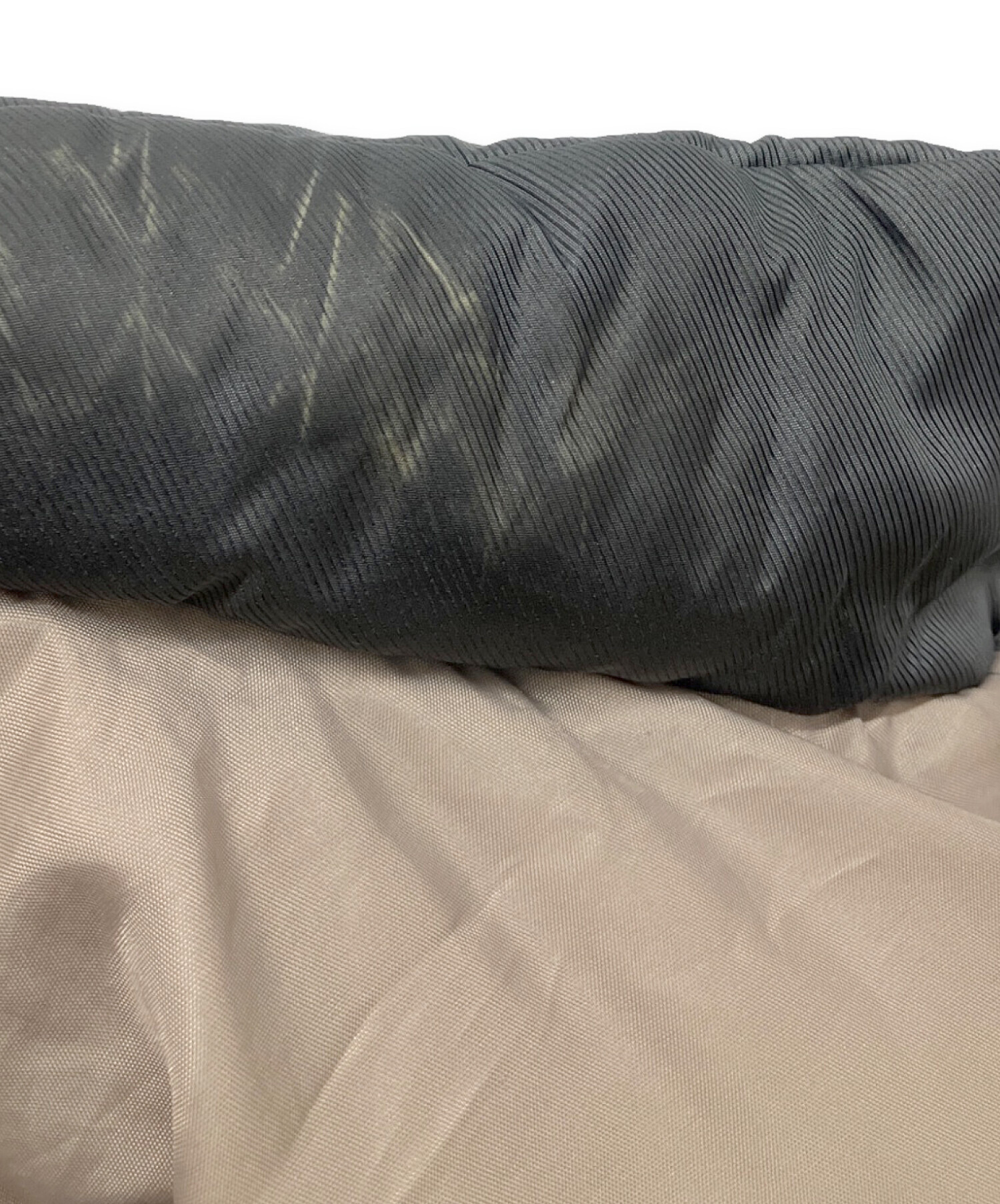 HUNTING WORLD ブラックチェック ダウンジャケット 中古・古着通販】HUNTING WORLD (ハンティングワールド) ロゴ刺繍