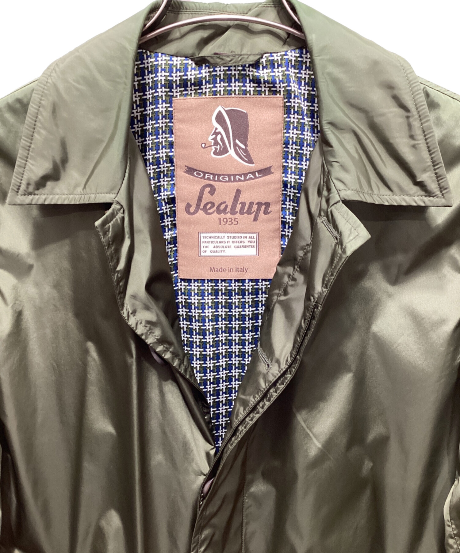 中古・古着通販】SEALUP (シーラップ) ステンカラーナイロンコート