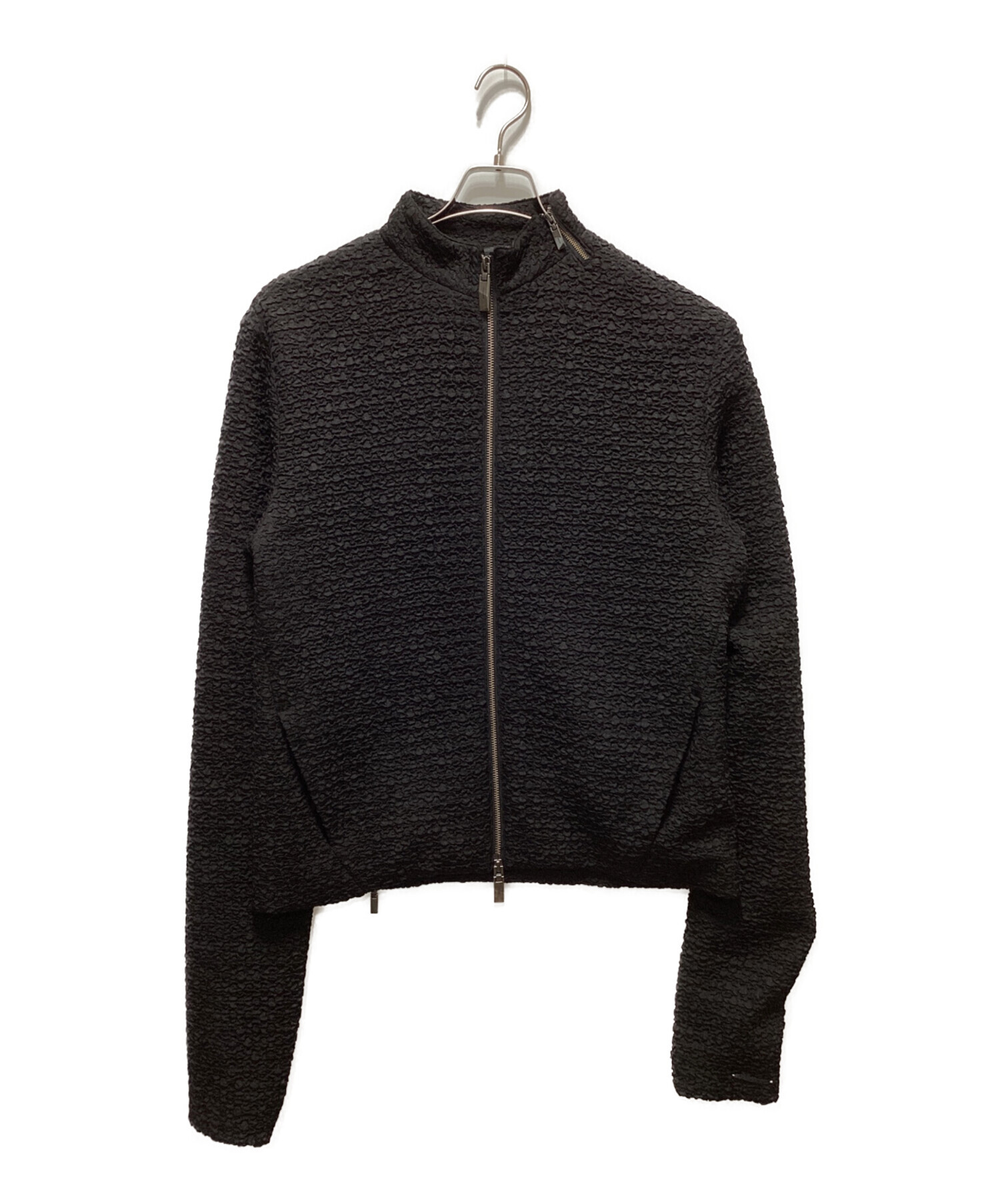 中古・古着通販】ADER error (アーダーエラー) Black Zip-Up Jacket