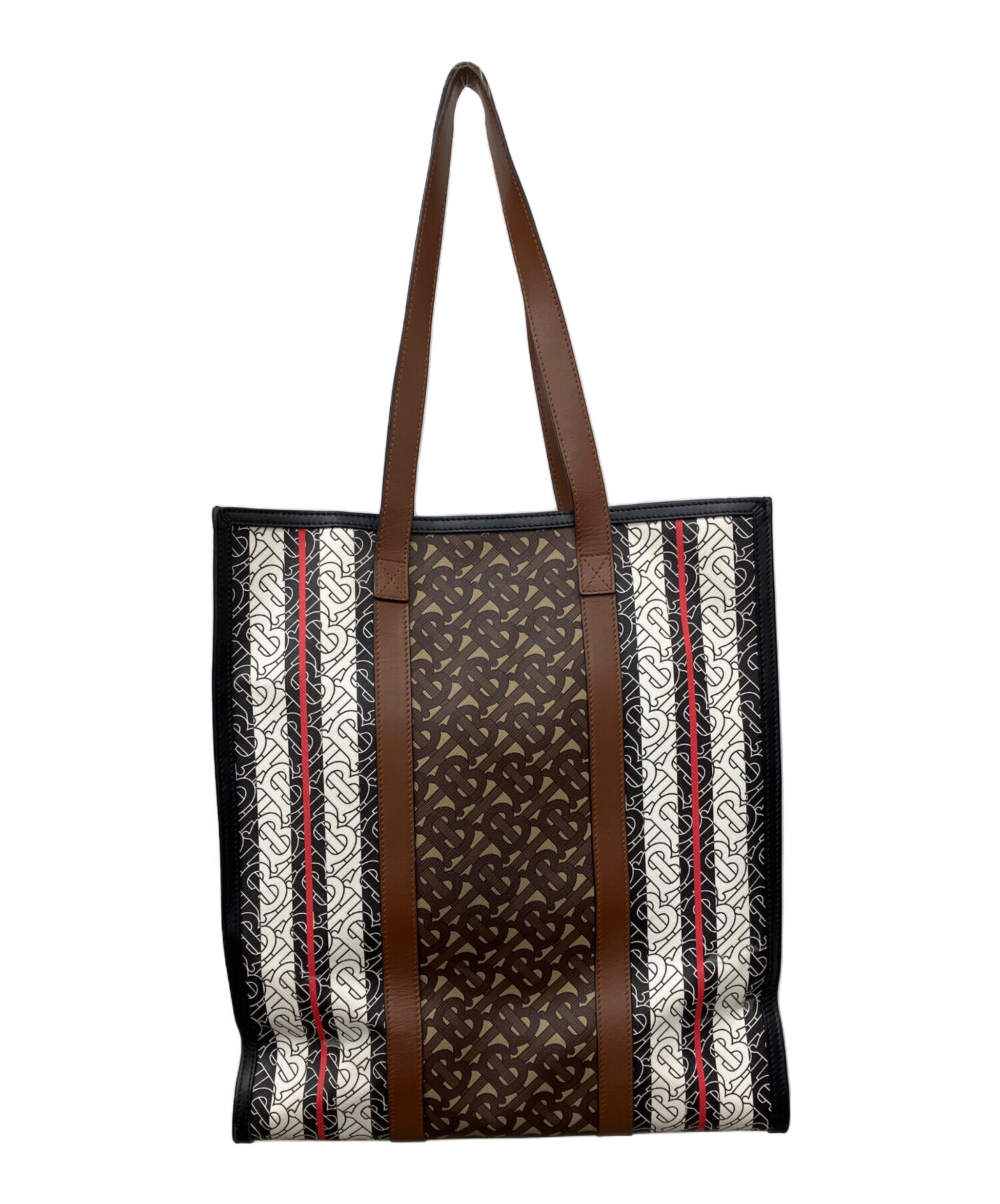 中古・古着通販】BURBERRY (バーバリー) TBモノグラムトートバッグ