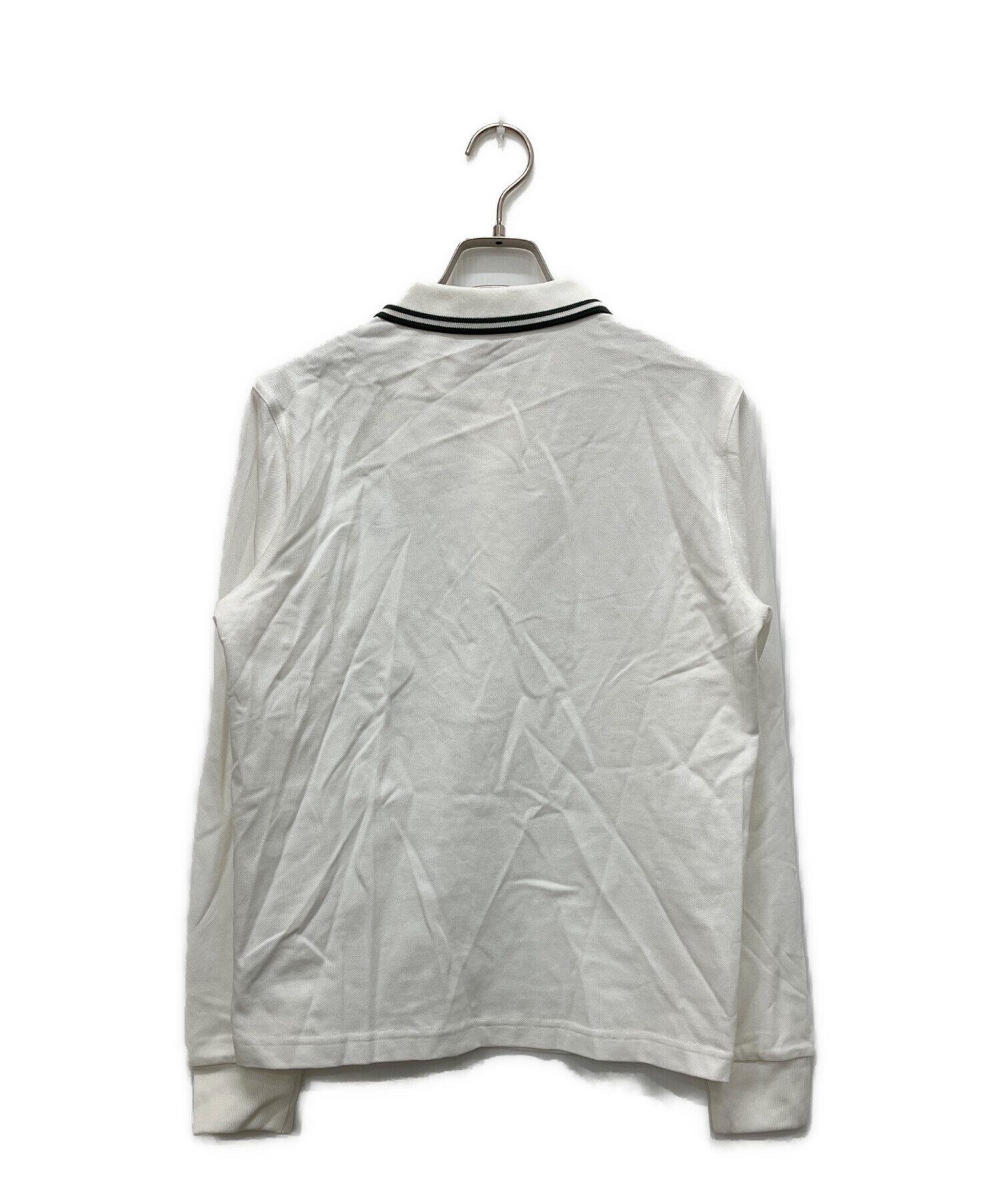 定価1.5万 未使用 フレッドペリー 長袖ポロシャツ L ホワイト FRED PERRY（フレッドペリー） 長袖 ポロシャツ FRED PERRY M3636