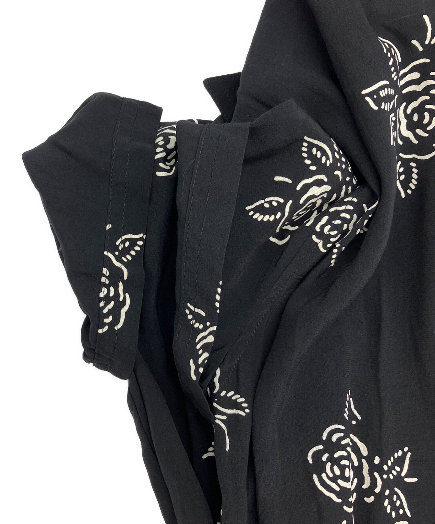美品☆LAUREN RALPH LAUREN ロング丈 フラワープリント ドレス 中古・古着通販】POLO RALPH LAUREN (ポロ・ラルフローレン) フラワー