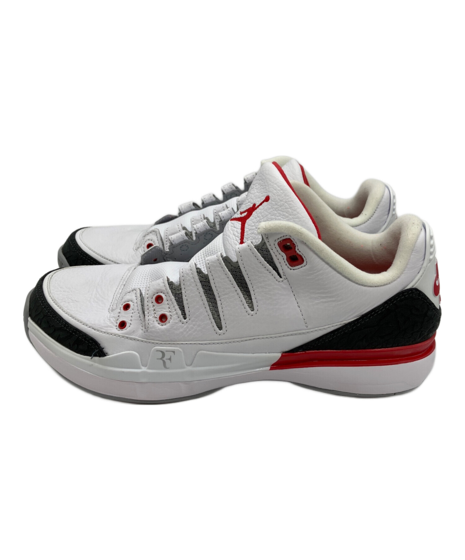 中古・古着通販】NIKE (ナイキ) ローカットスニーカー ホワイト×レッド 