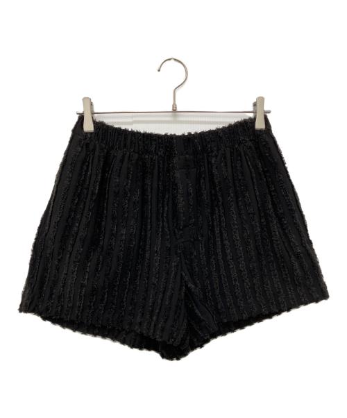 中古・古着通販】sombras (ソンブラス) Fringe Towel Shorts ブラック