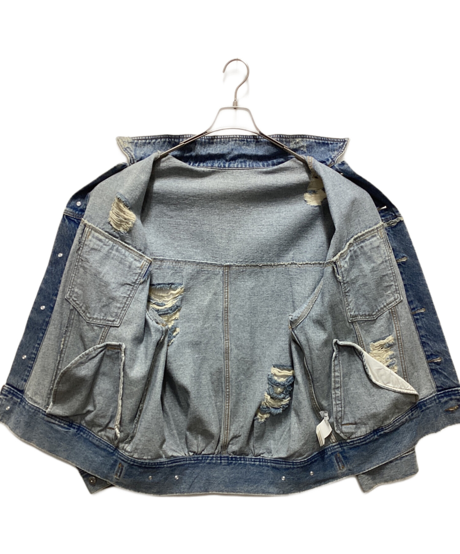 中古・古着通販】MAISON SPECIAL (メゾンスペシャル) Crash Denim