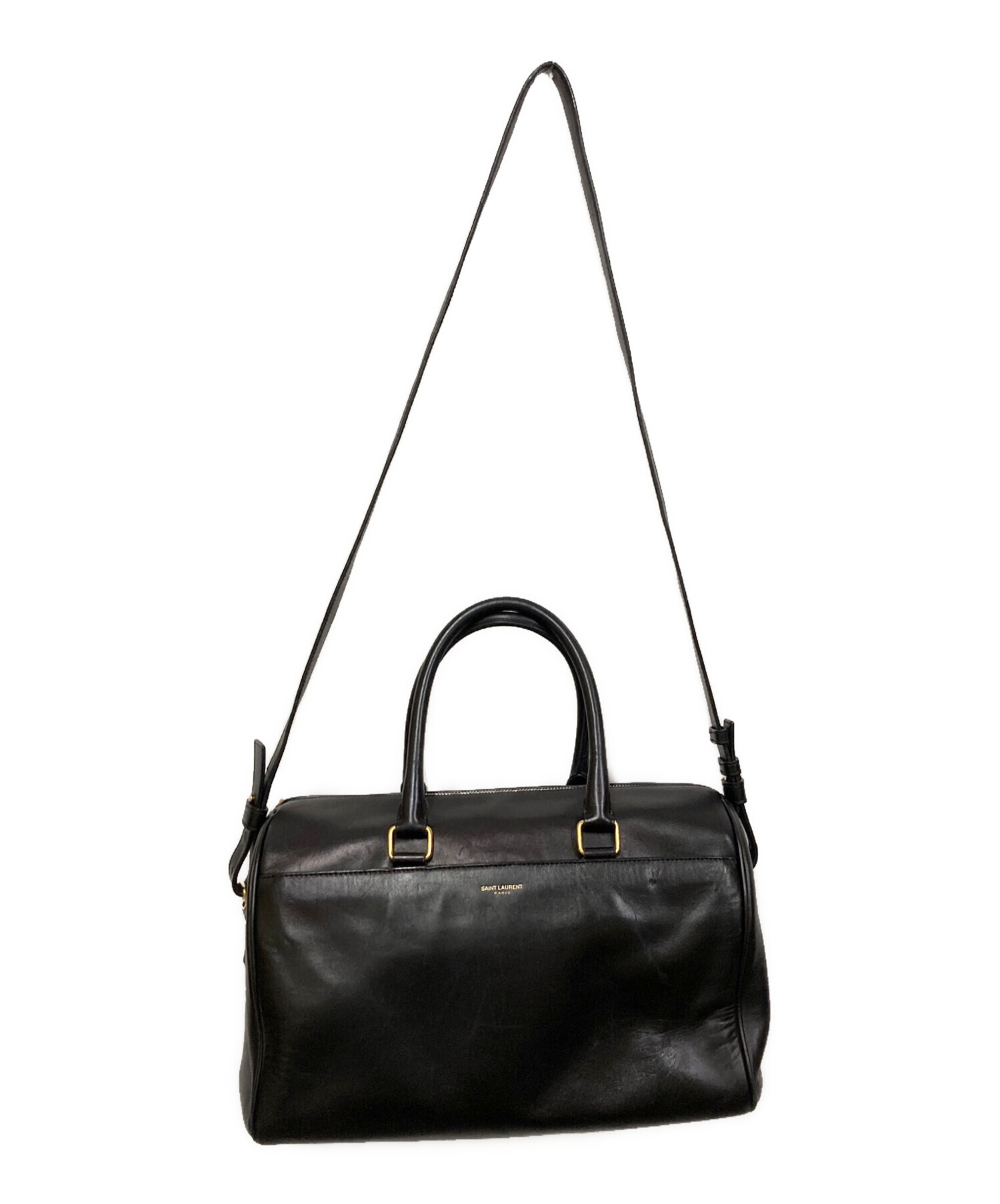 【Saint Laurent Paris】クラシックダッフル12 Saint Laurent Classic Duffle Bag Leather 12 Grey with tags | eBay