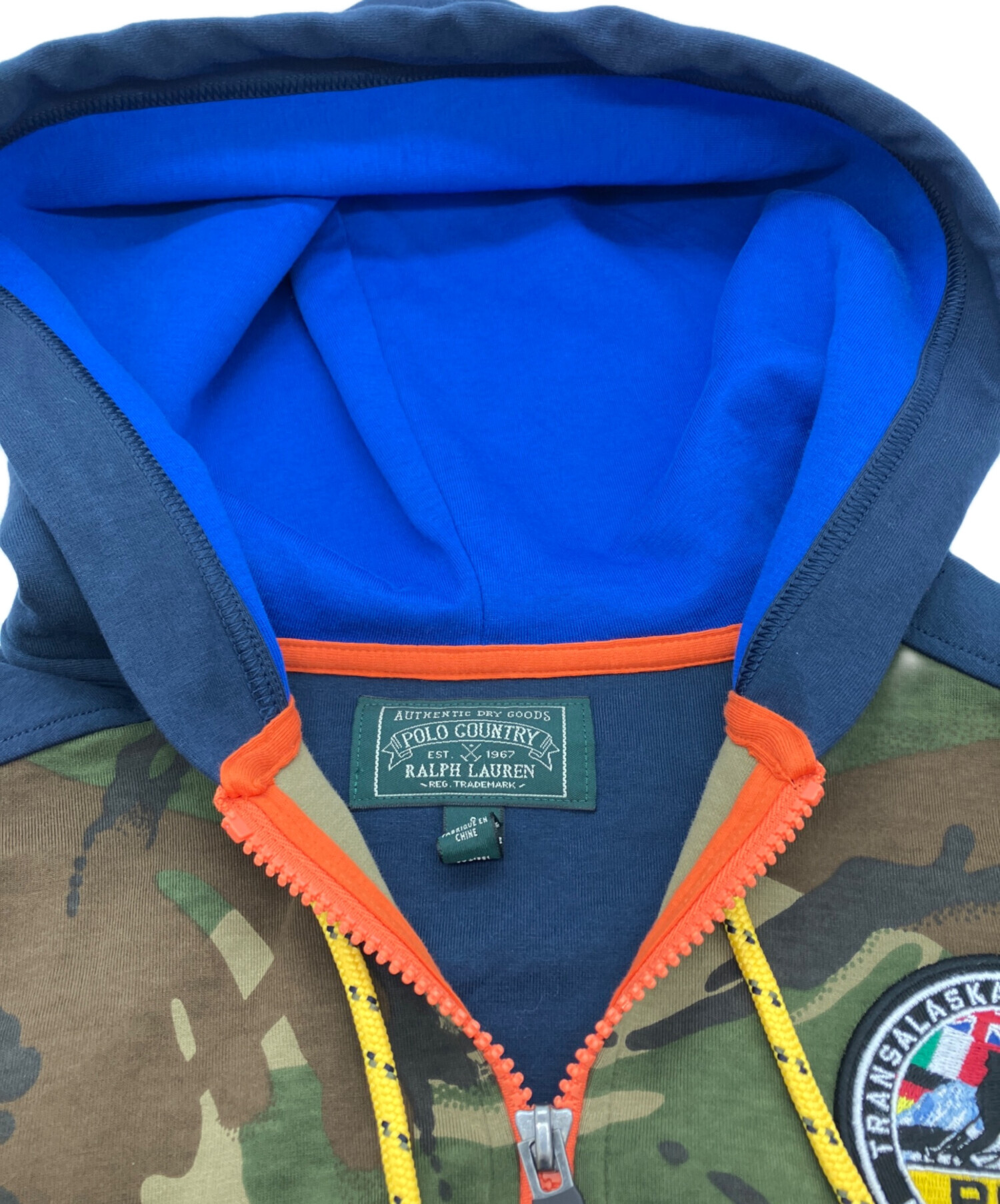 中古・古着通販】POLO COUNTRY (ポロカントリー) ジップパーカー