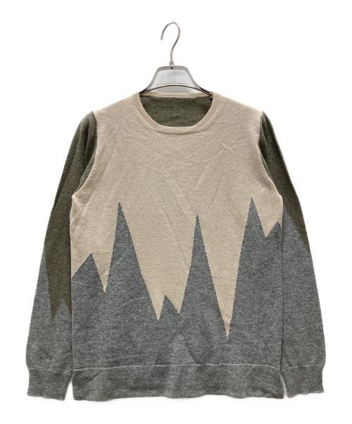 中古・古着通販】CIVIDINI (チヴィディーニ) 柄カシミヤニット マルチ