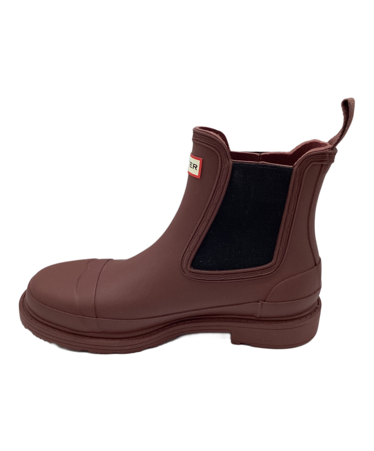 中古・古着通販】HUNTER (ハンター) サイドゴアレインブーツ ボルドー