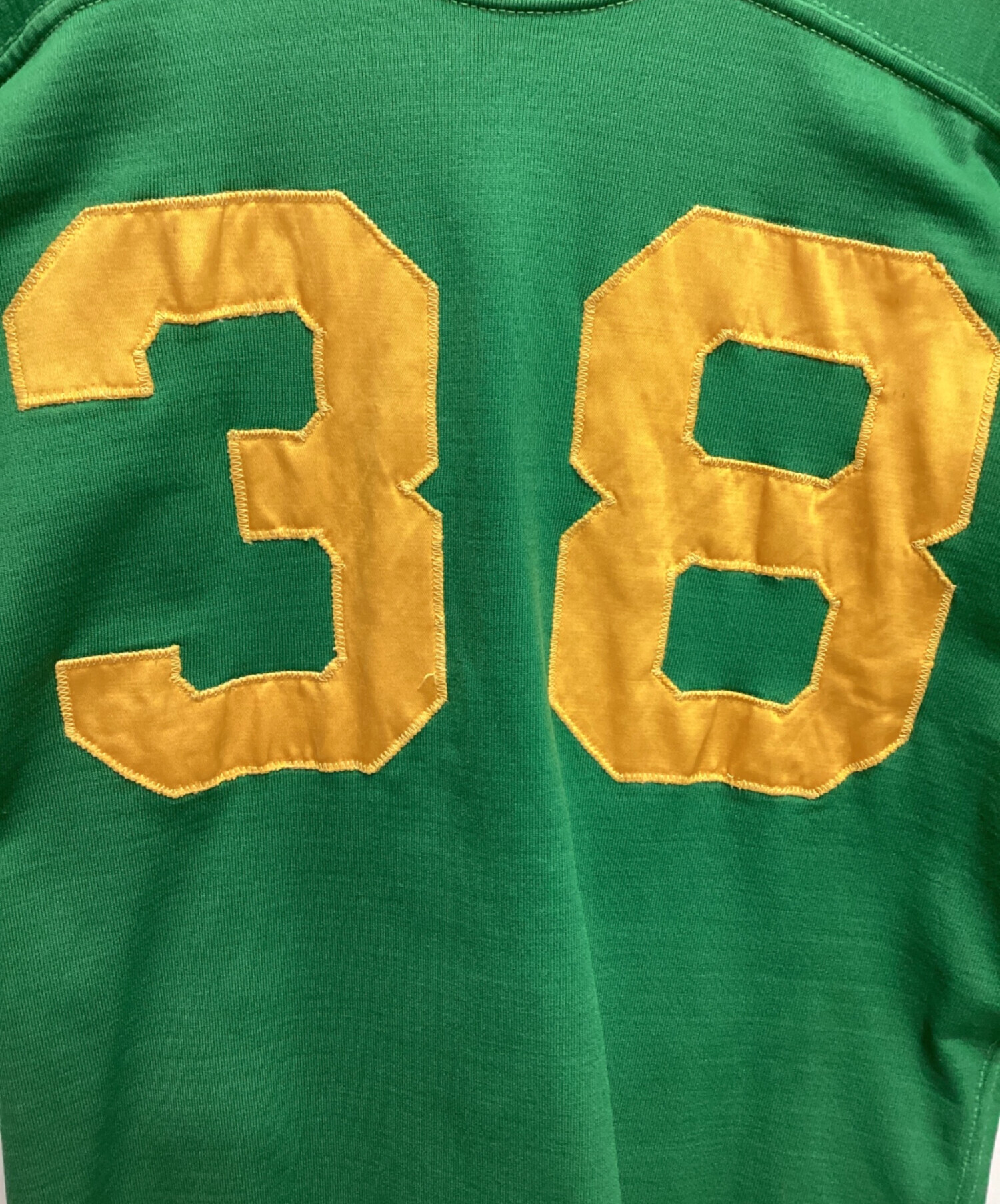 中古・古着通販】holts (ホルツ) フットボールTシャツ グリーン サイズ