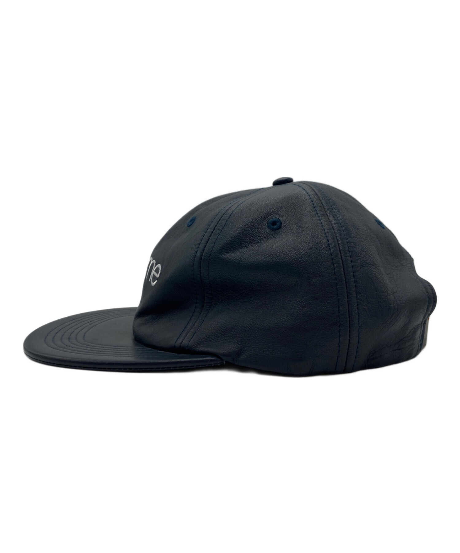 中古・古着通販】SUPREME (シュプリーム) Leather Classic Logo 6panel