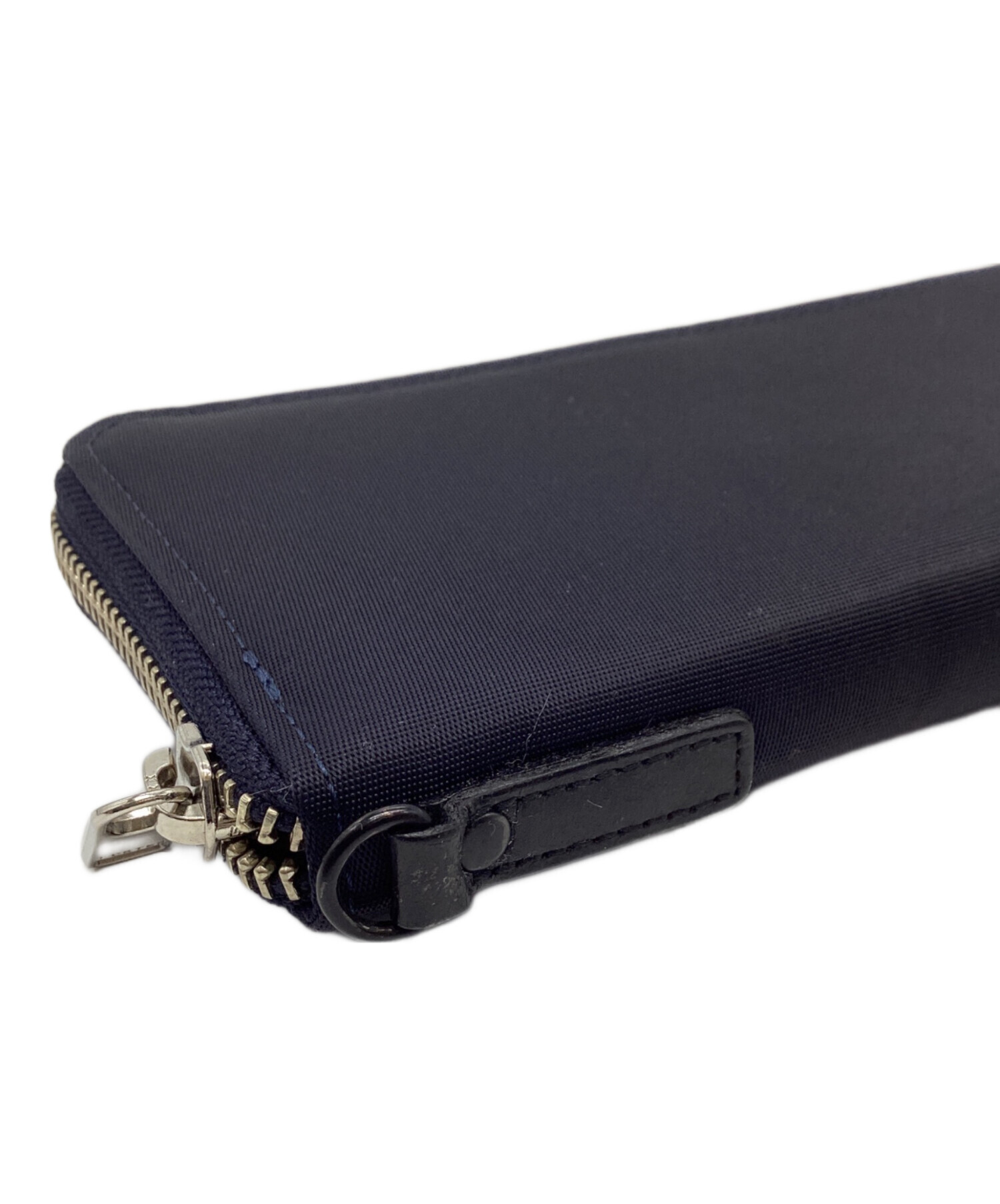 PORTER ネイビー 長財布 中古・古着通販】PORTER (ポーター) ラウンドファスナー長財布