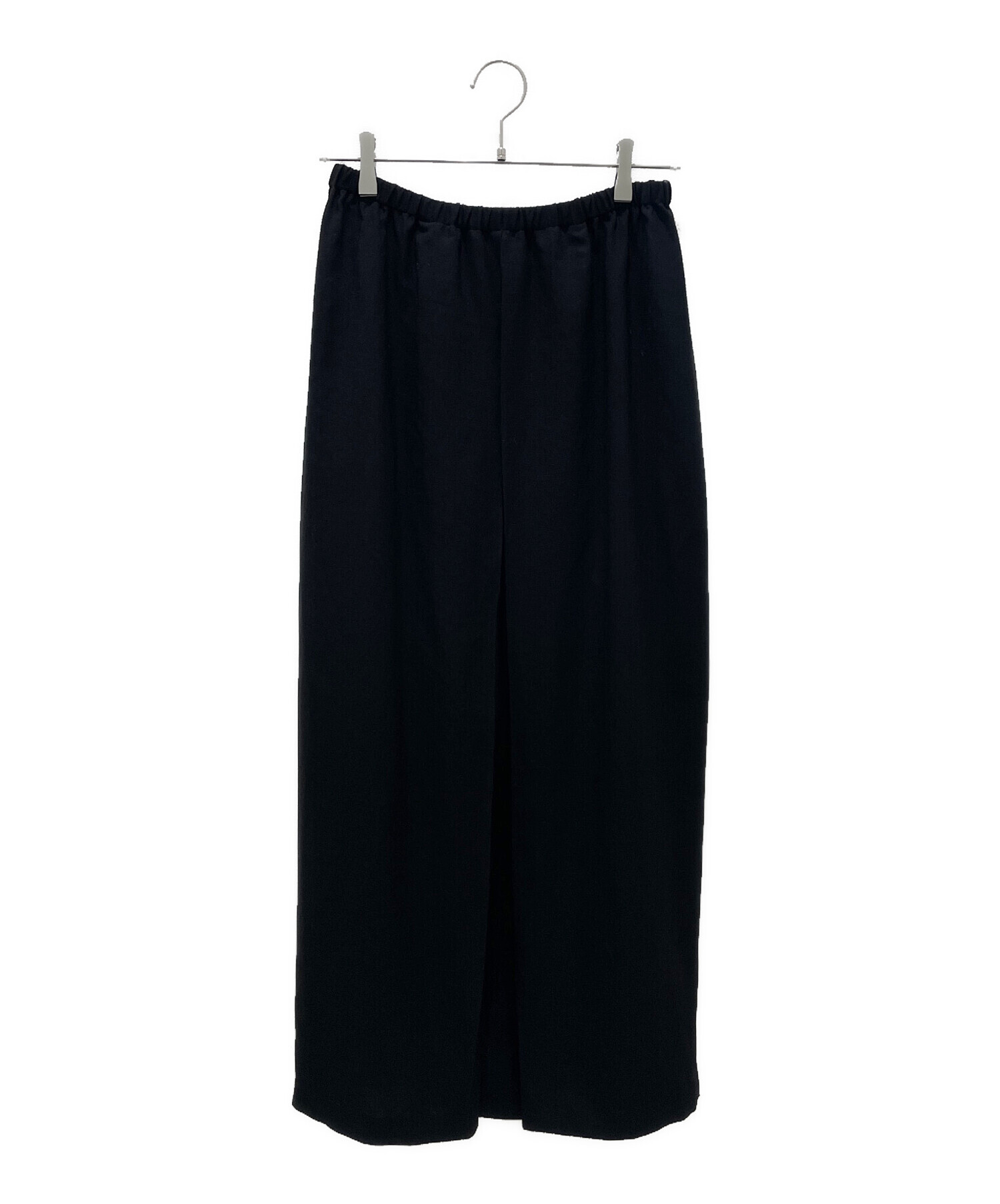 中古・古着通販】ENFOLD (エンフォルド) CIRCLE COCOON SKIRT ブラック