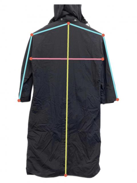 中古・古着通販】Barbour (バブアー) BURGHLEY SP ブラック サイズ:36