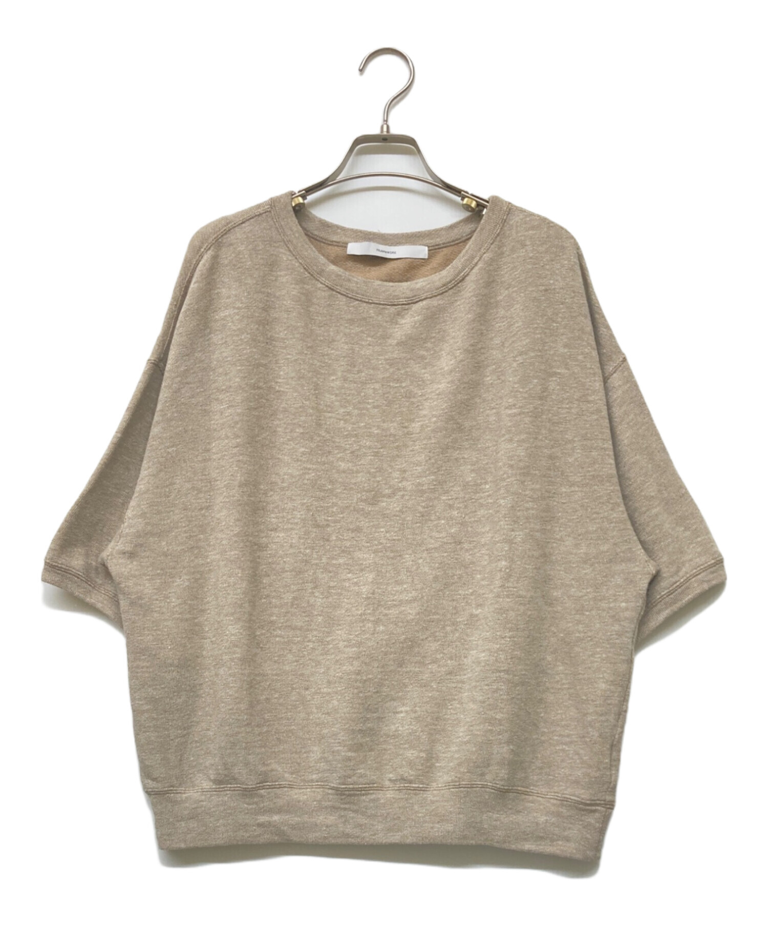 【FRAMeWORK】LINEN TERRY LOOSEプルオーバー 中古・古着通販】FRAMeWORK (フレームワーク) LINEN TERRY LOOSEプル