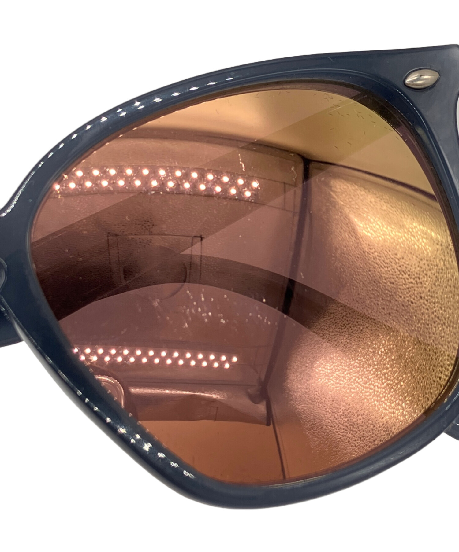 中古・古着通販】RAY-BAN (レイバン) サングラス ネイビー サイズ:50 中古・古着通販】RAY-BAN (レイバン) サングラス ネイビー サイズ:50