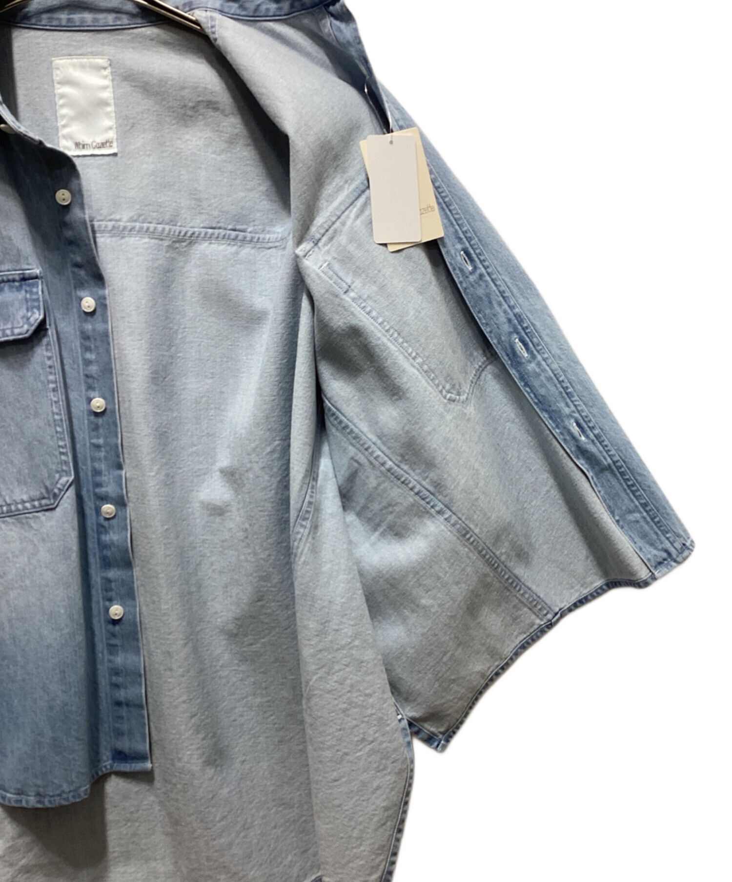 中古・古着通販】Whim Gazette (ウィムガゼット) DENIMドルマンシャツ 