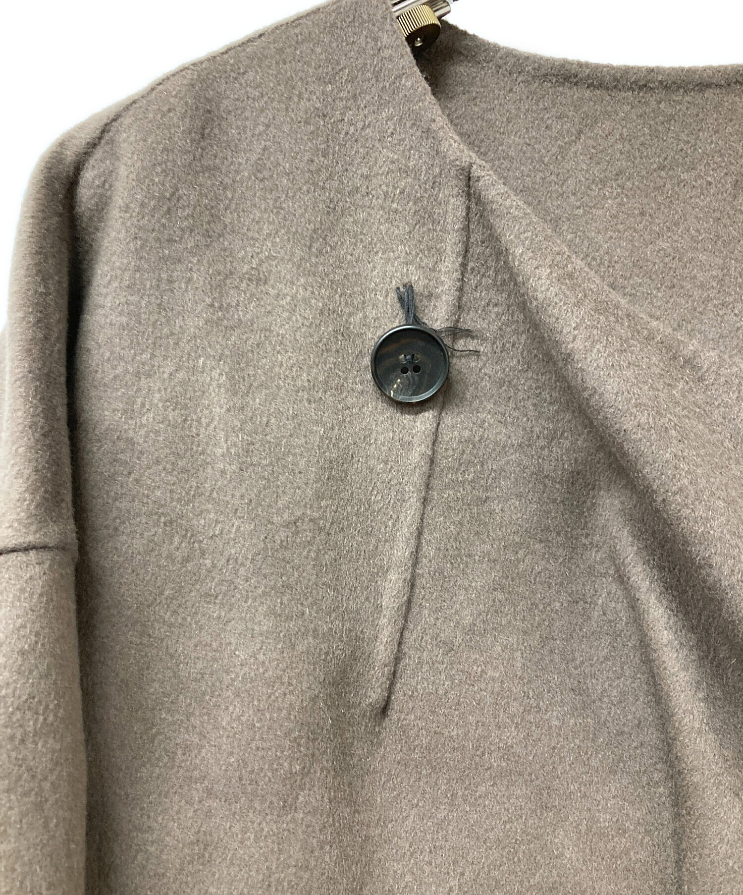 中古・古着通販】TODAYFUL (トゥデイフル) Stole Wool Coat ブラウン
