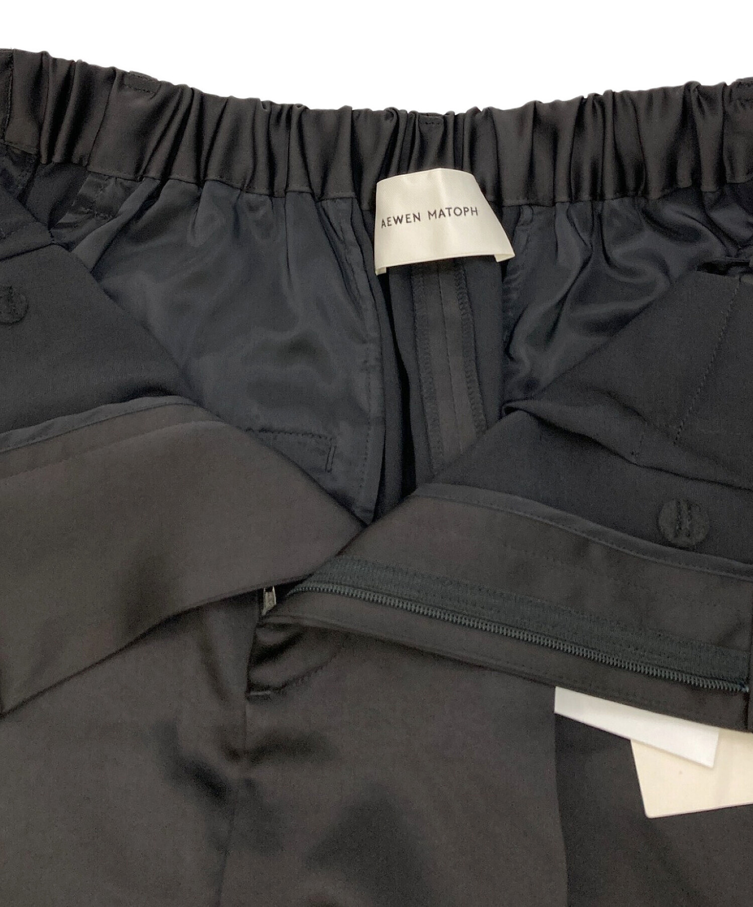 中古・古着通販】AEWEN MATOPH (イウエン マトフ) サテン タック