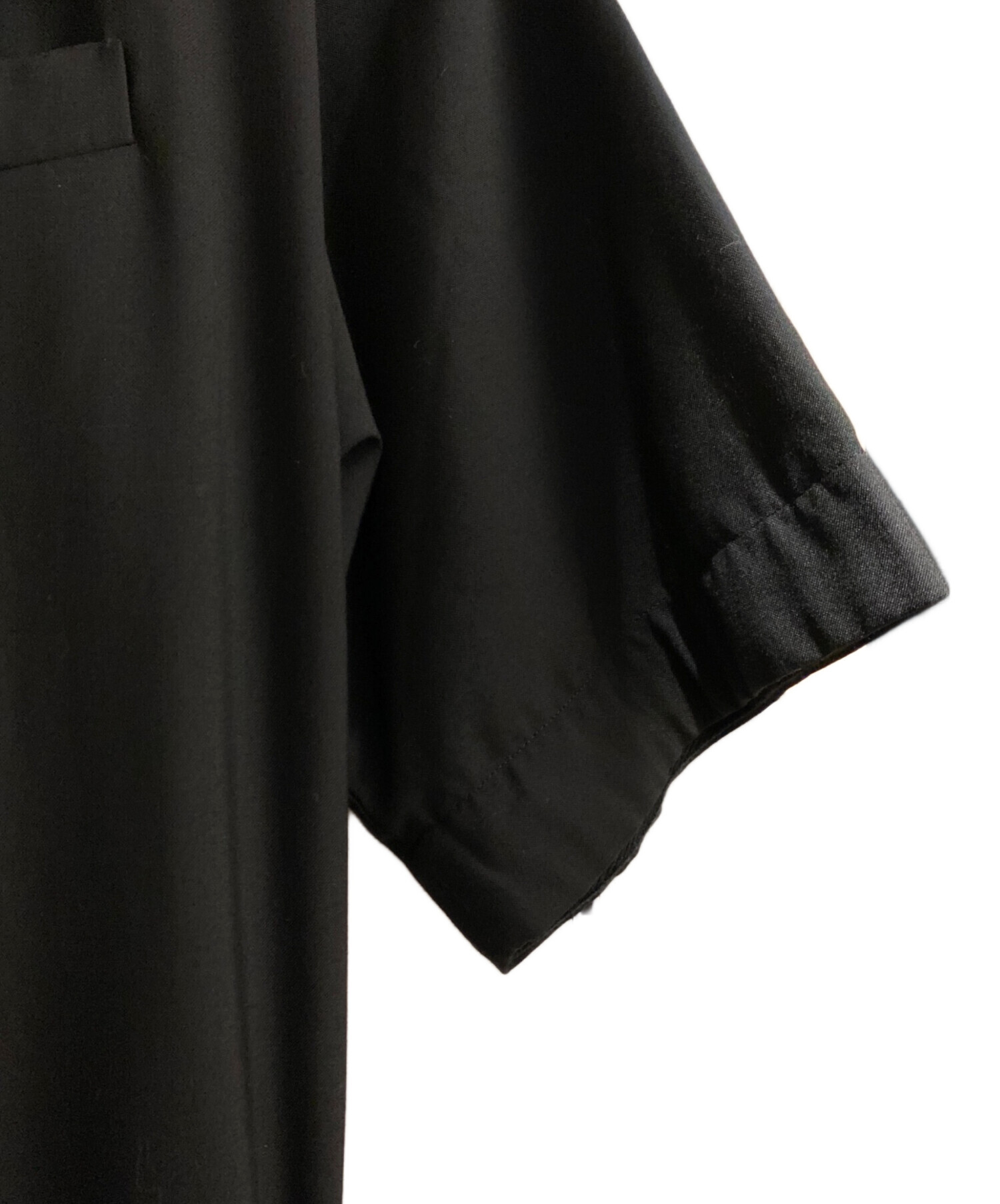 中古・古着通販】sacai (サカイ) Suiting Jumpsuits ブラック サイズ:2