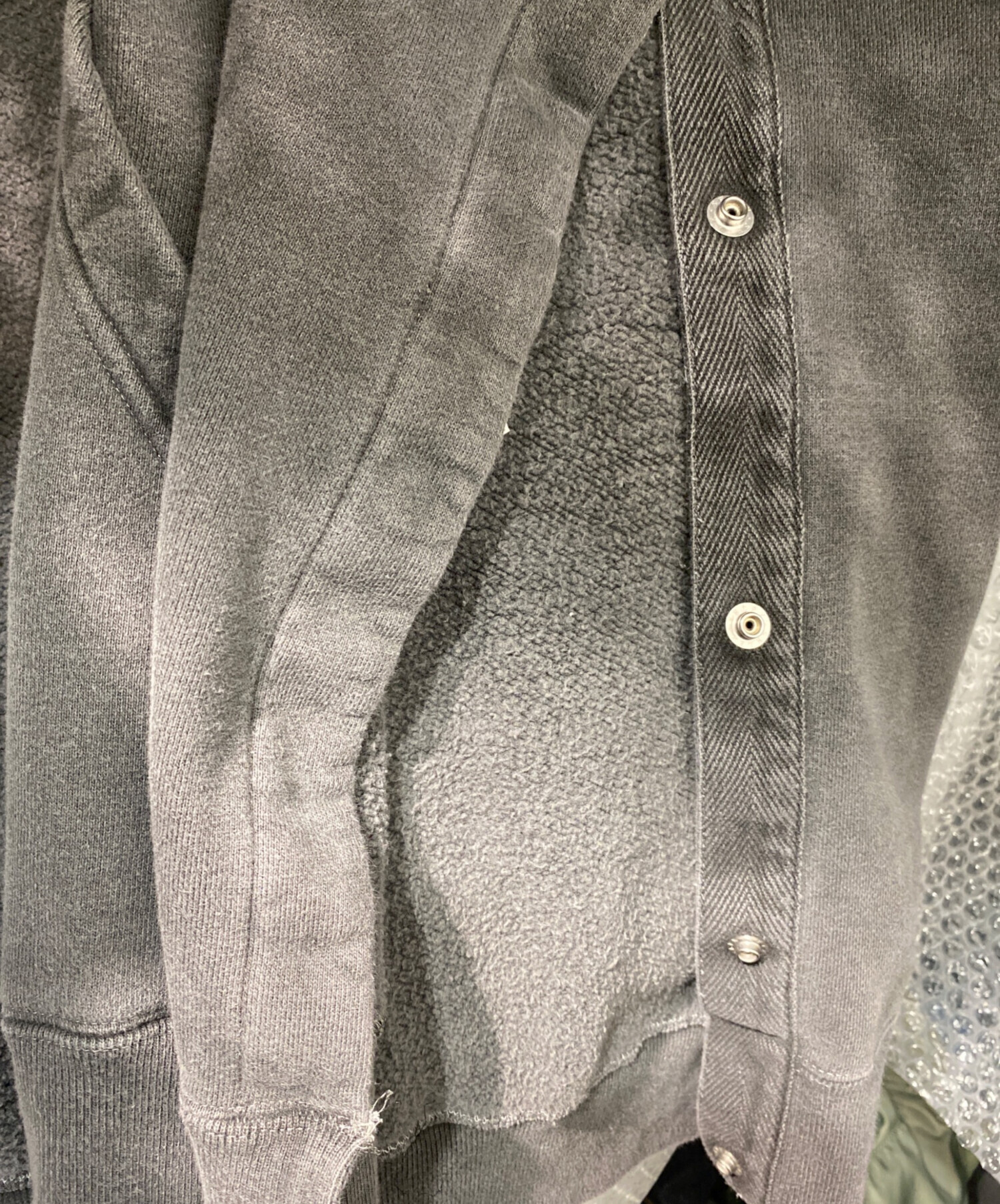 中古・古着通販】sacai (サカイ) Garment Dye Cotton Jersey Hoodie 
