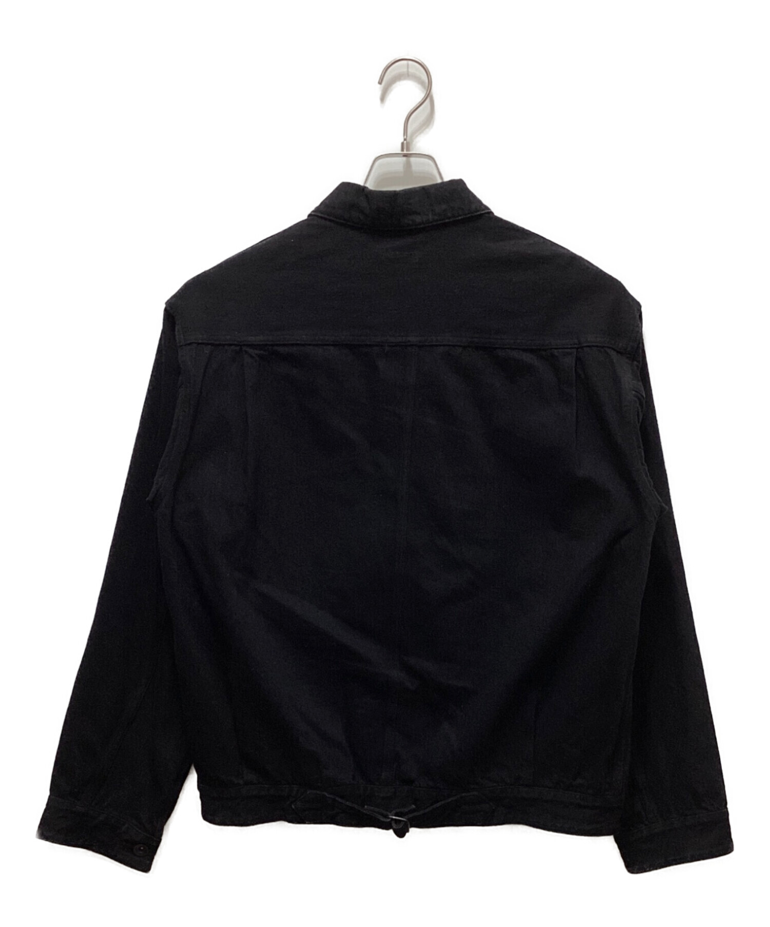 中古・古着通販】COMOLI (コモリ) デニムジャケット ブラック サイズ