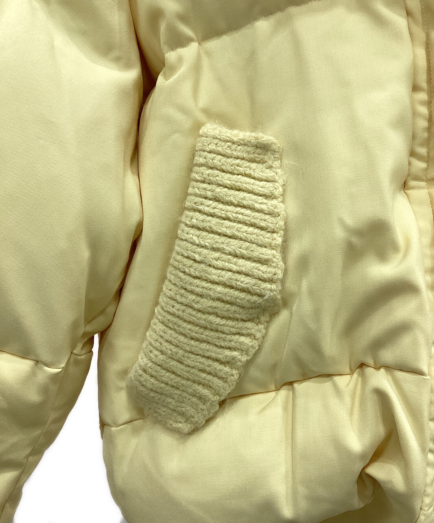 中古・古着通販】pinue (ピヌエ) ボリュームスリーブダウンジャケット