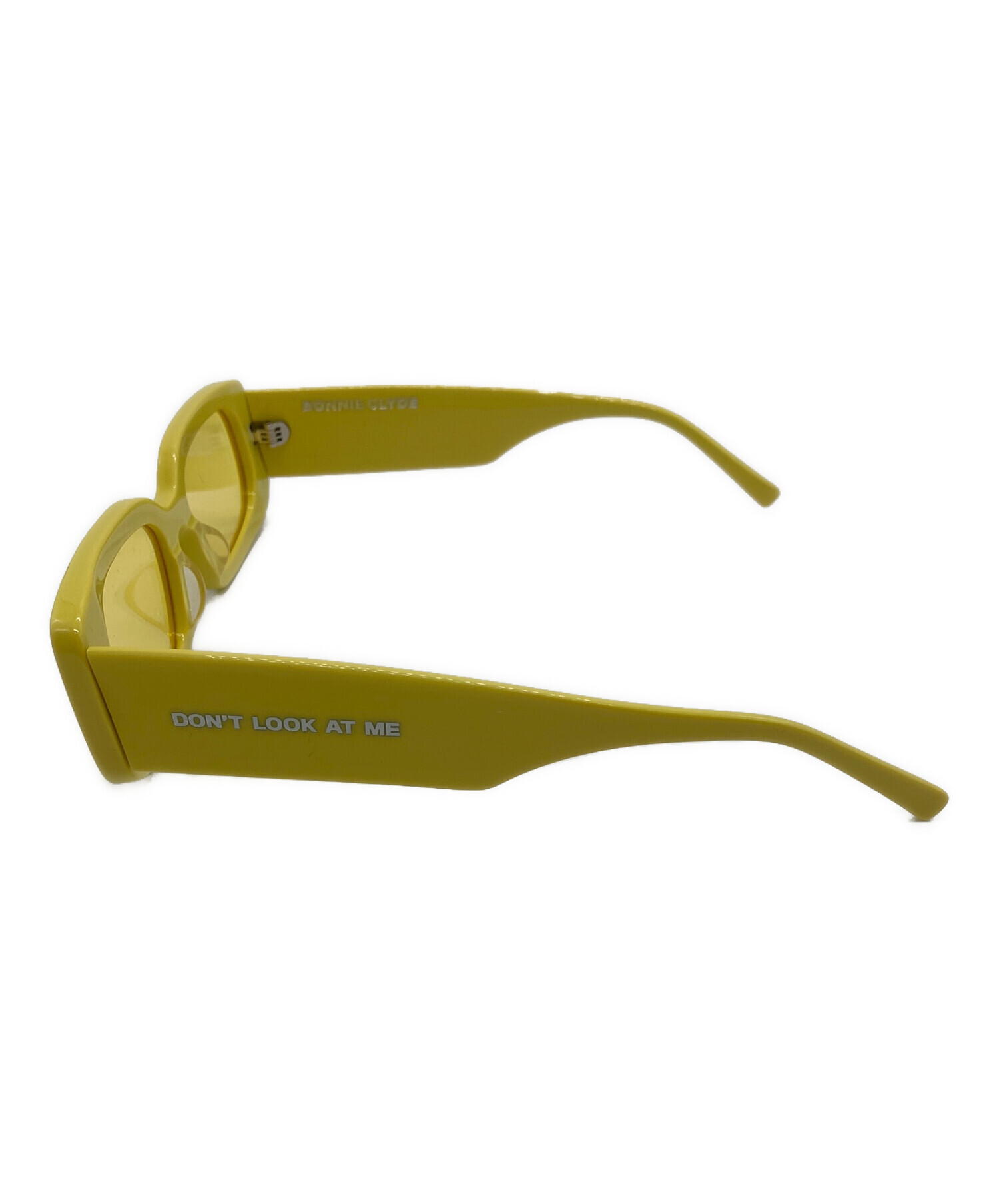 中古・古着通販】BONNIE CLYDE (ボニークライド) サングラス イエロー