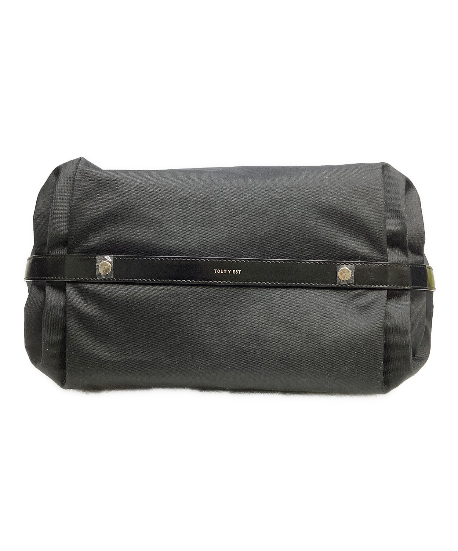 中古・古着通販】TOUT Y EST (トゥティエ) SAC CANOT TOILE ブラック