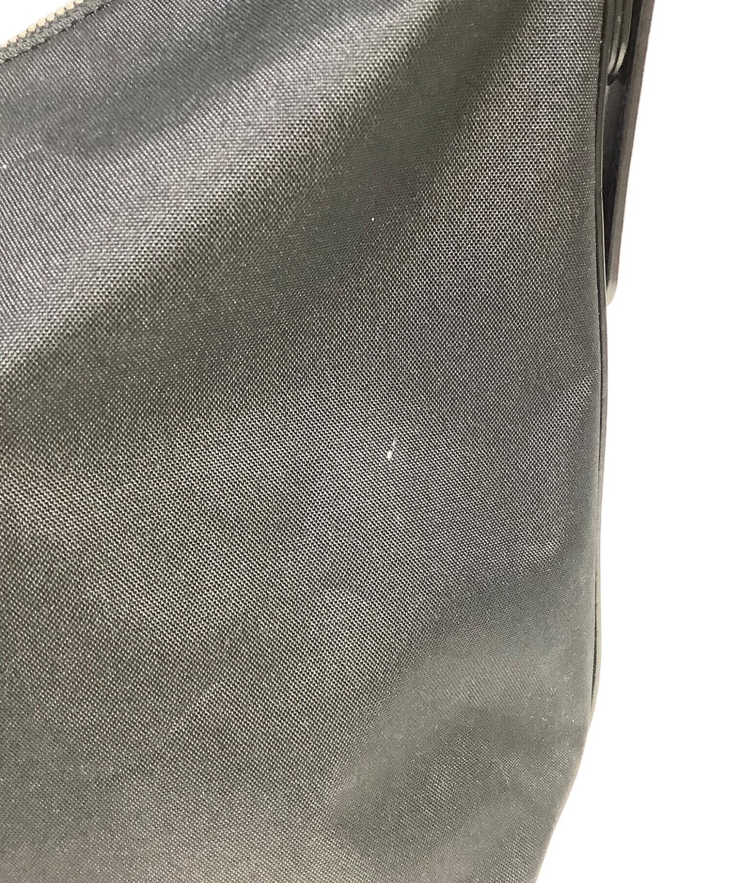 USED古着(ユーズドフルギ) TOUT Y EST ベロアショルダーバッグ 中古・古着通販】TOUT Y EST (トゥティエ) SAC CANOT TOILE ブラック