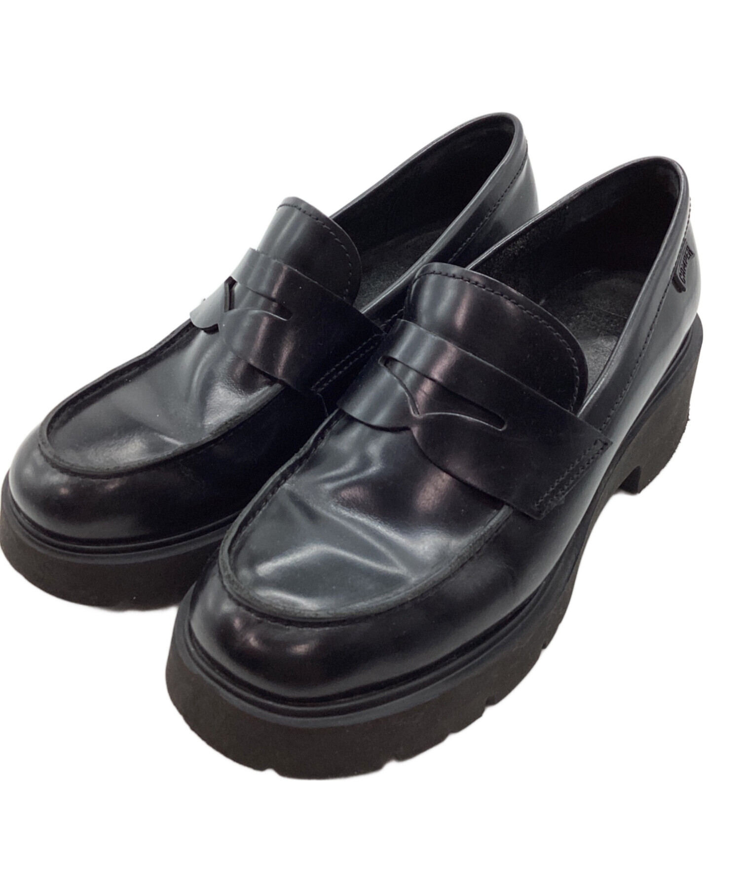 中古・古着通販】CAMPER (カンペール) Milah 厚底ローファー ブラック