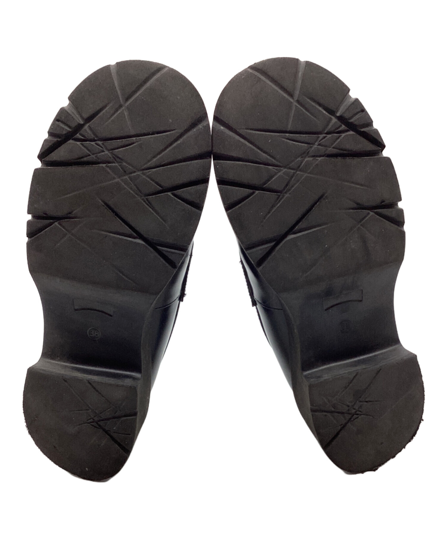 中古・古着通販】CAMPER (カンペール) Milah 厚底ローファー ブラック