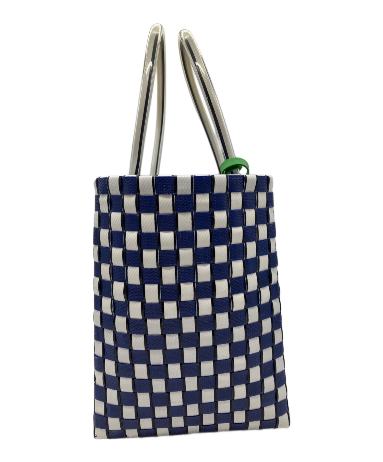 中古・古着通販】MARNI (マルニ) ピクニックバッグ ネイビー｜ブランド