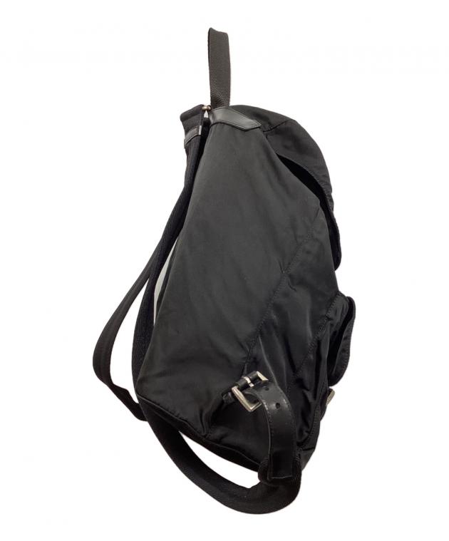 中古・古着通販】PRADA (プラダ) ナイロンリュック ブラック｜ブランド