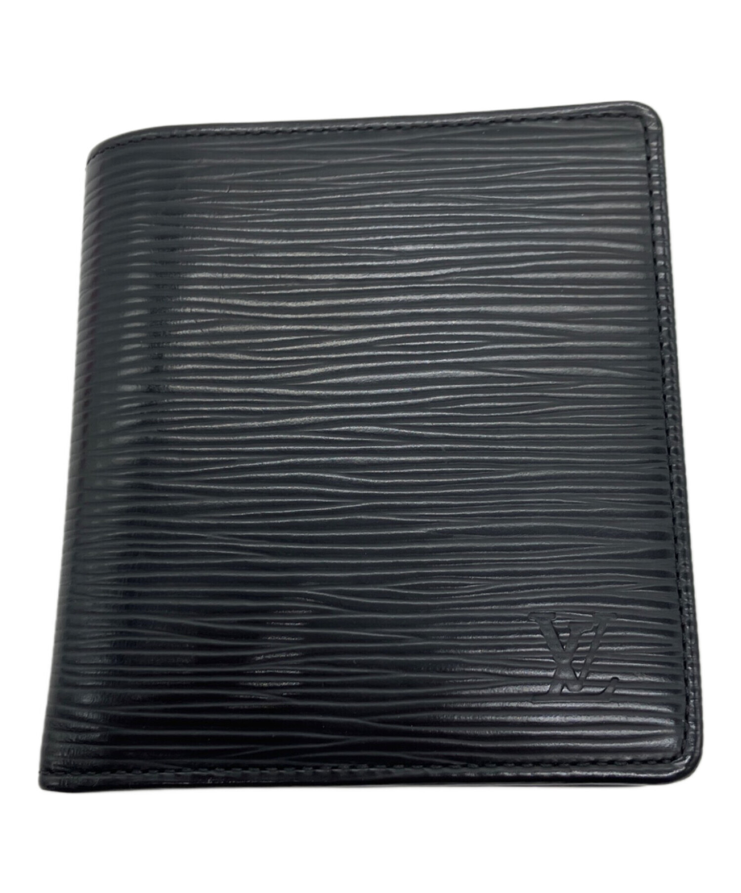 ルイヴィトン　二つ折り財布　お札入れ　ポルトビエ6 カルトクレディ　エピ　ロゴ 中古・古着通販】LOUIS VUITTON (ルイ ヴィトン) エピ ポルトビエ 6