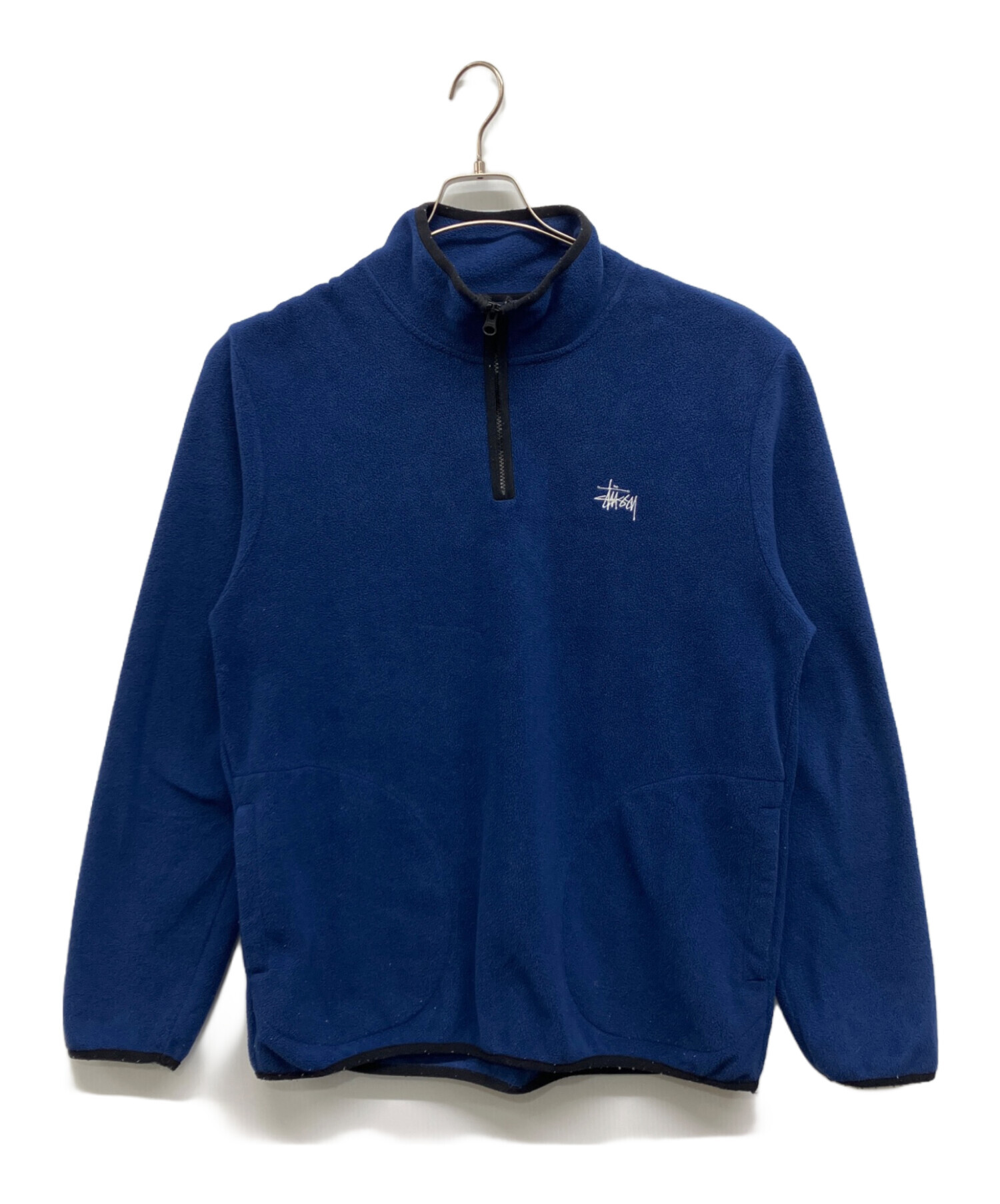 中古・古着通販】stussy (ステューシー) ハーフジップフリース