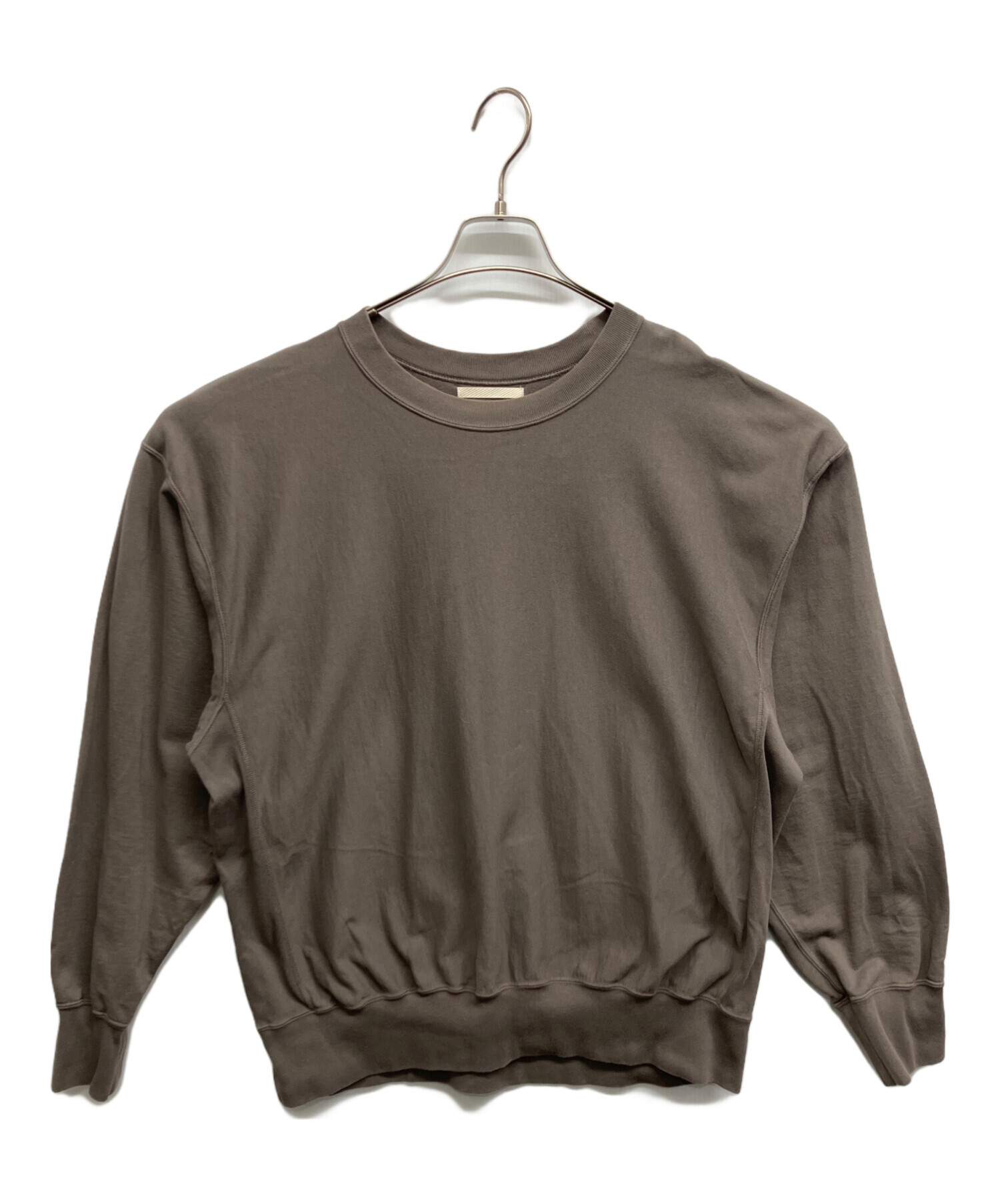 中古・古着通販】blurhms (ブラームス) Light Sweat Crew-neck P O 
