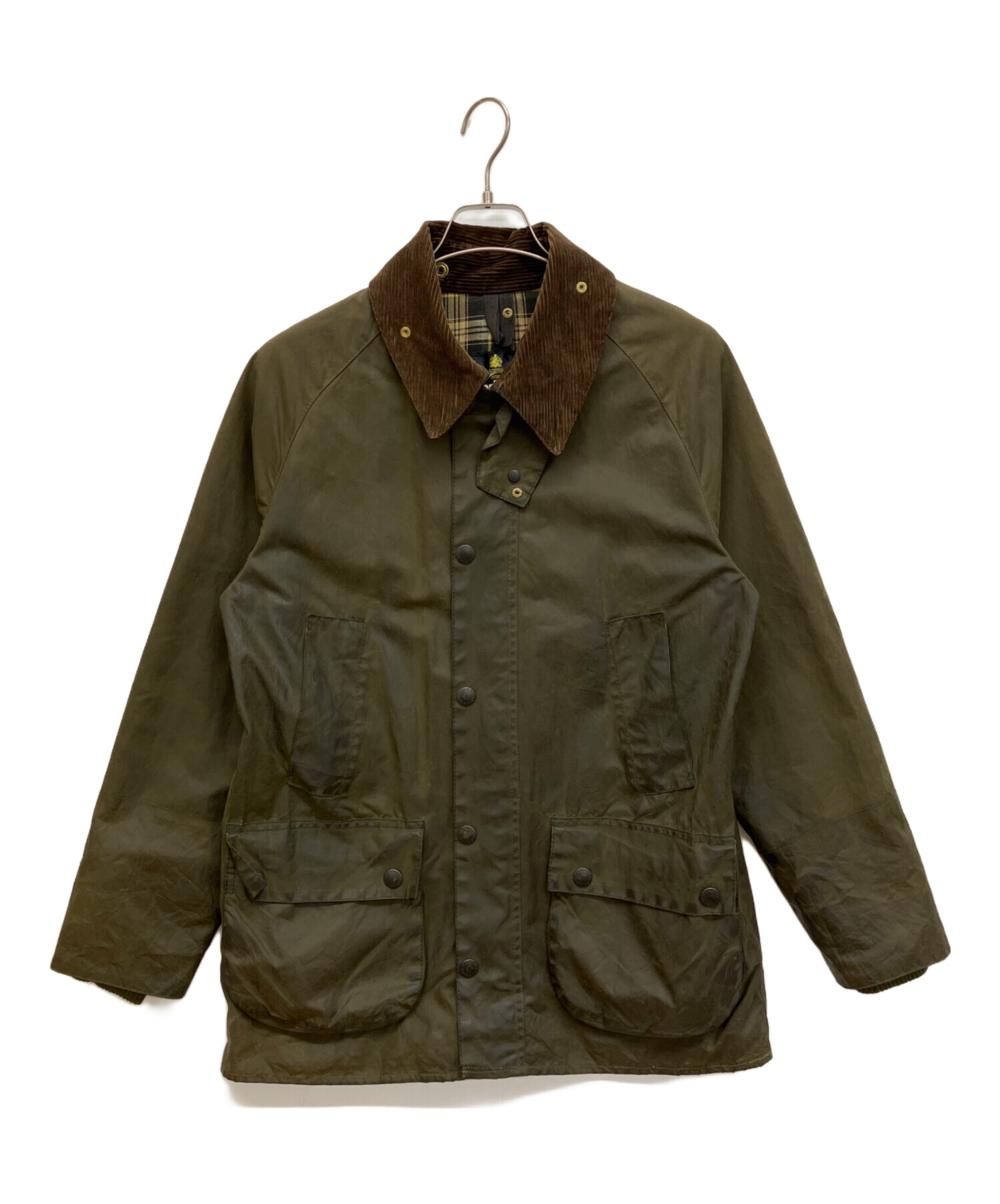 中古・古着通販】Barbour (バブアー) BEDALEジャケット オリーブ 