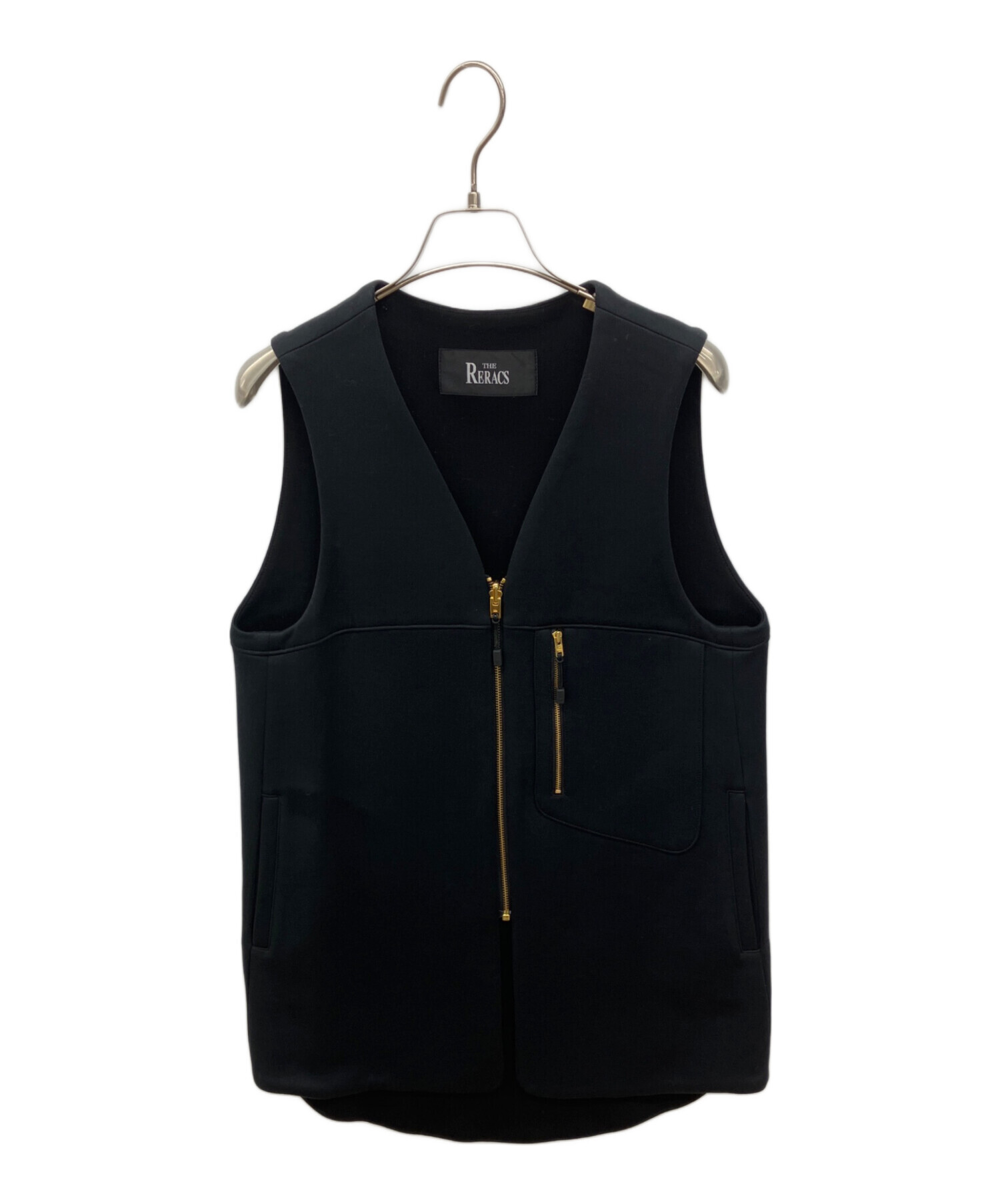 中古・古着通販】THE RERACS (ザ リラクス) ジップアップベスト ジップ