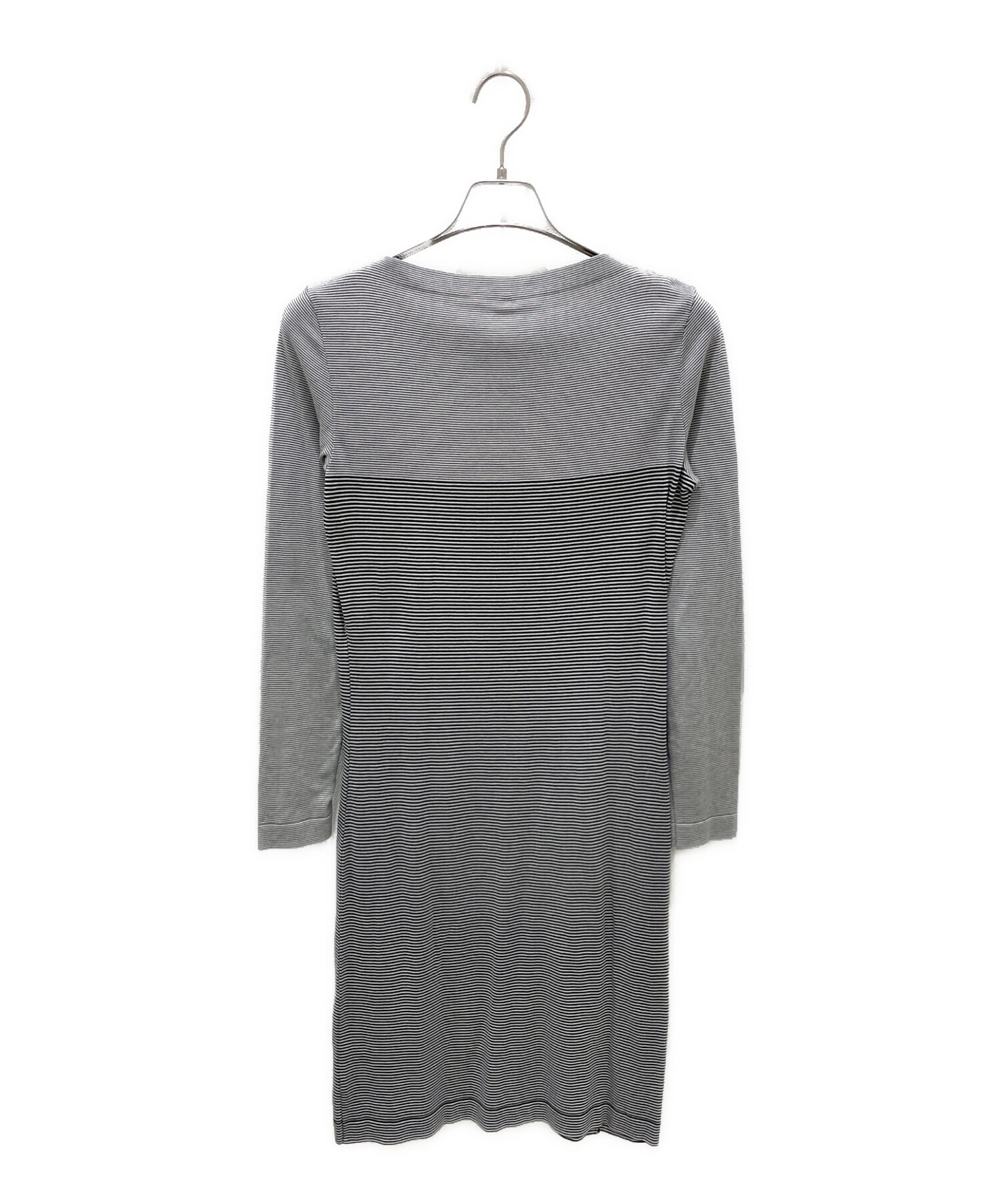 中古・古着通販】CHANEL (シャネル) 97C/P08 ボーダーワンピース