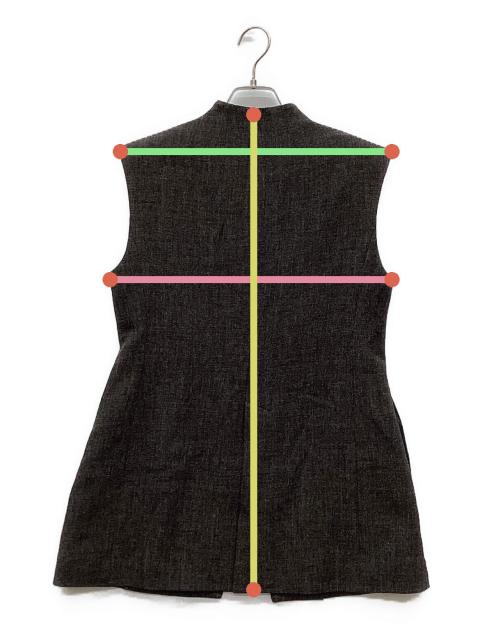 【美品】louren sharkskin shape vest ジレ 中古・古着通販】Louren (ローレン) SHARKSKIN SHAPE VEST