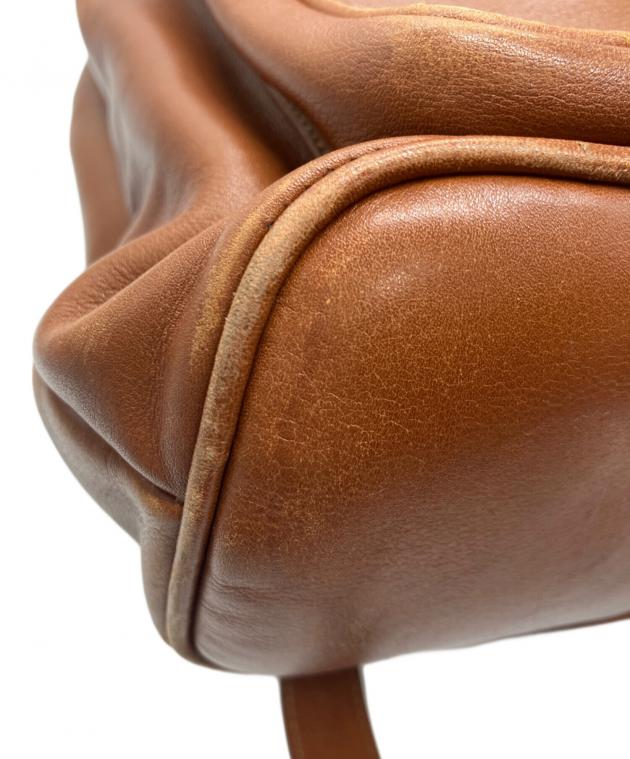 中古・古着通販】GUCCI (グッチ) バンブーハンドルレザーリュック 中古・古着通販】GUCCI (グッチ) バンブーハンドルレザーリュック