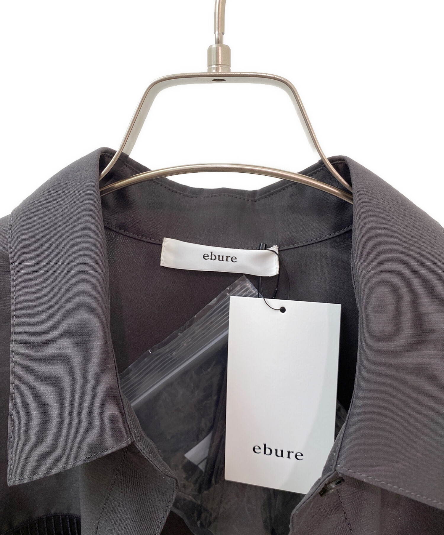 中古・古着通販】ebure (エブール) フラッフィーオーガンジー シャツ