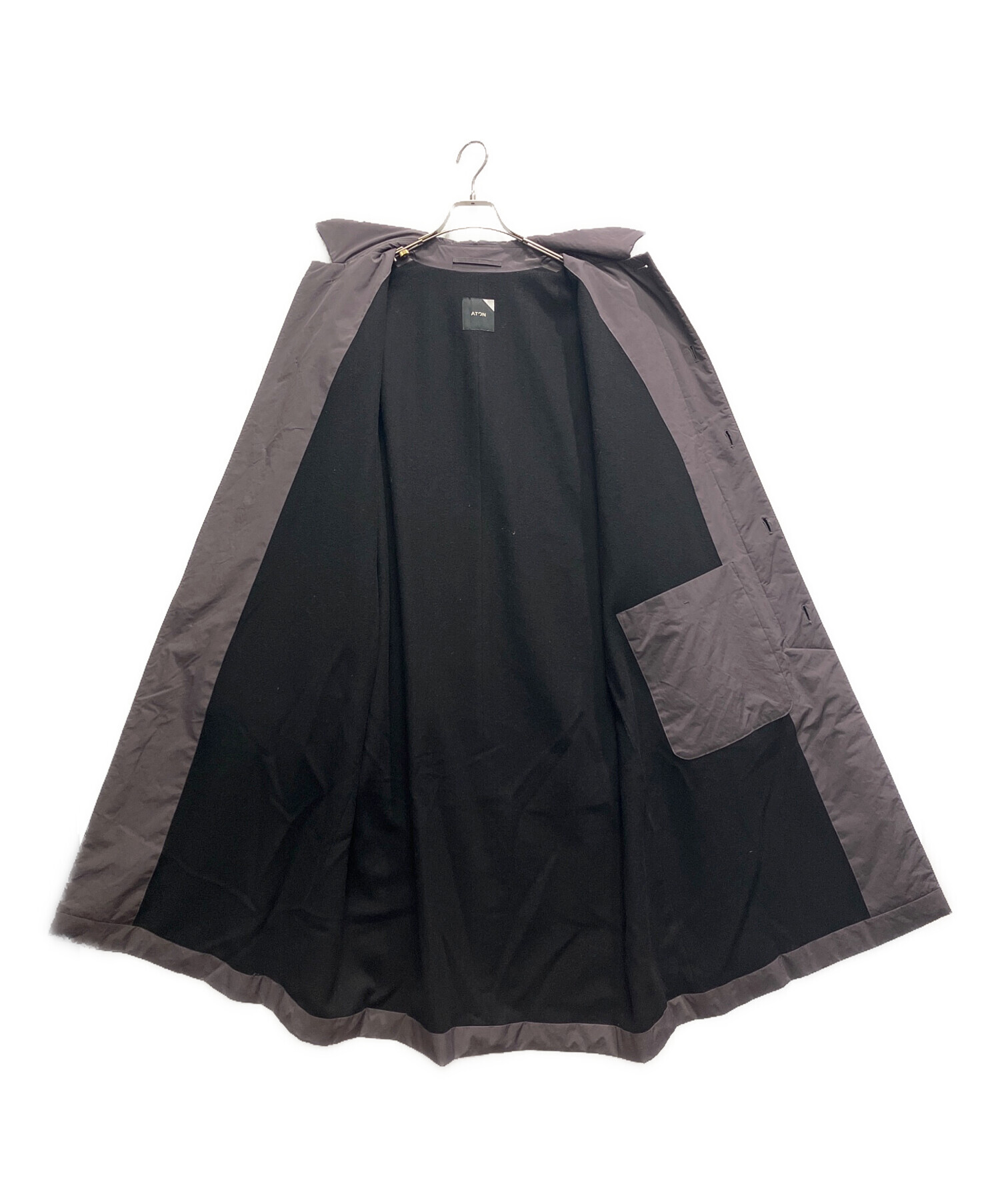 中古・古着通販】ATON (エイトン) ASAKO NYLON バルマカーンコート