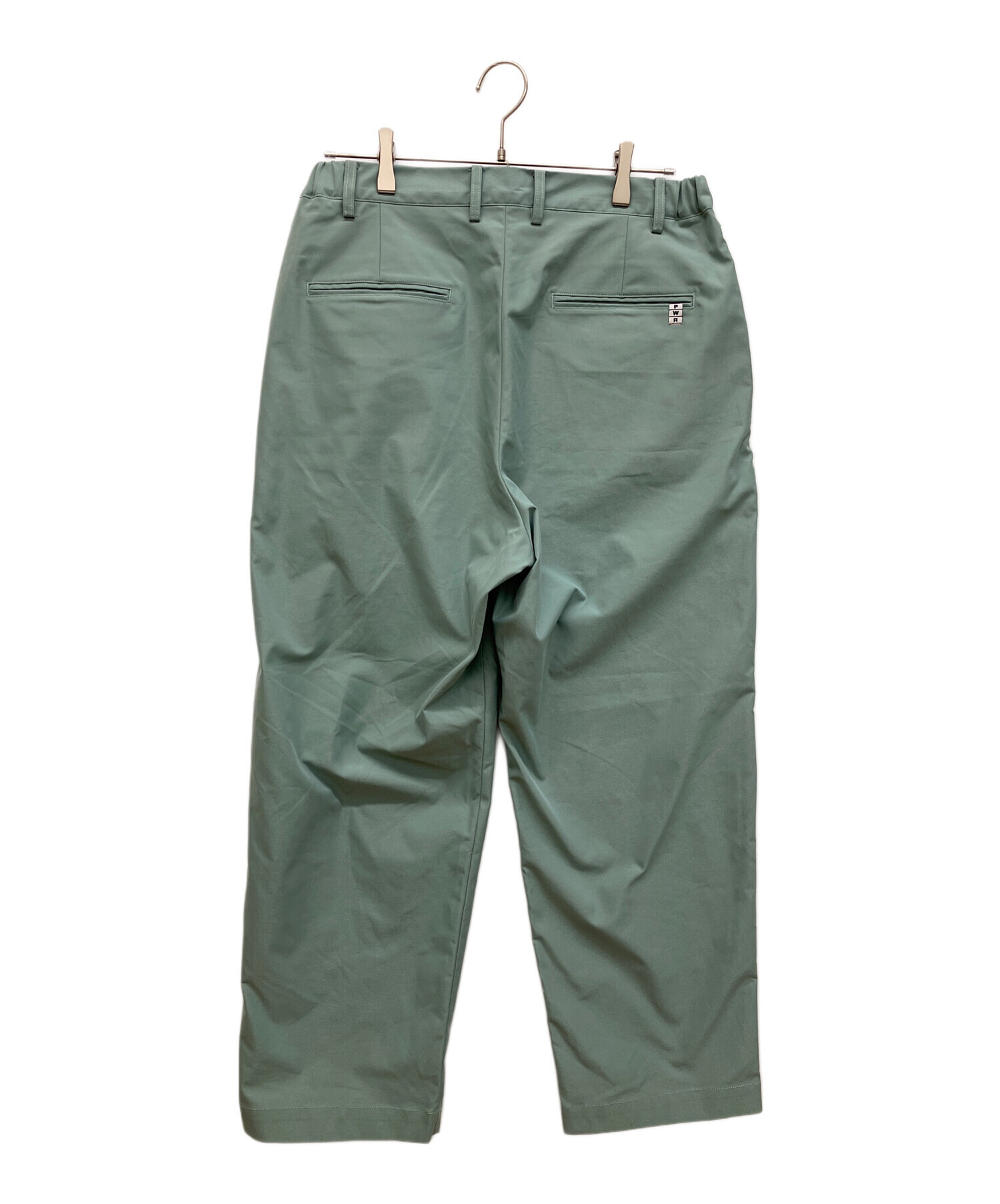中古・古着通販】PWA (プア) ワークパンツ スラックス 黄緑 サイズ:L