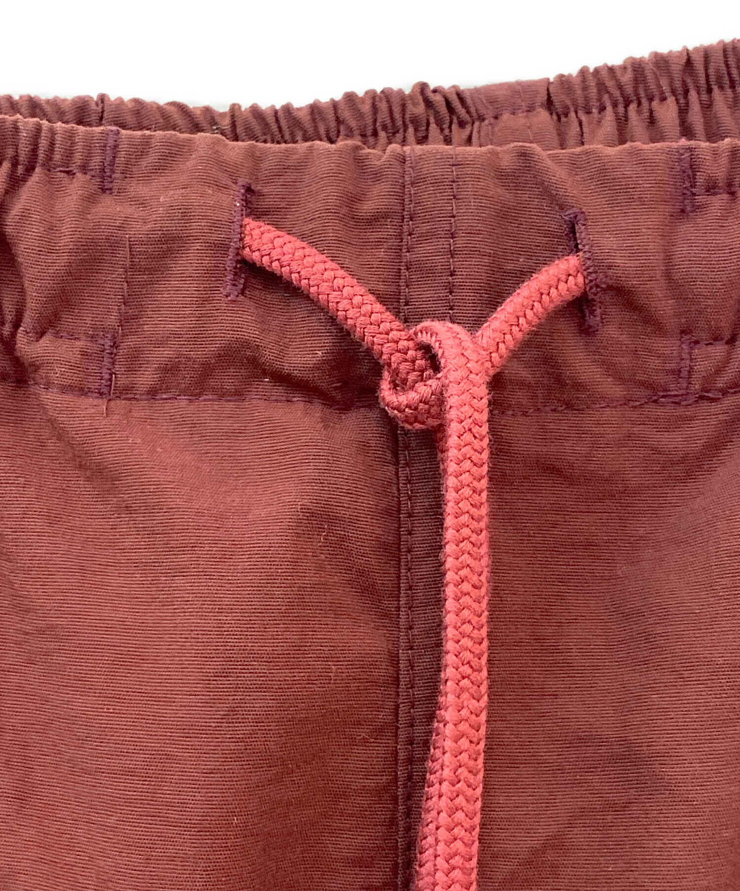 中古・古着通販】m.u Japoness (エムユー) bicolor nylon pants BUR 