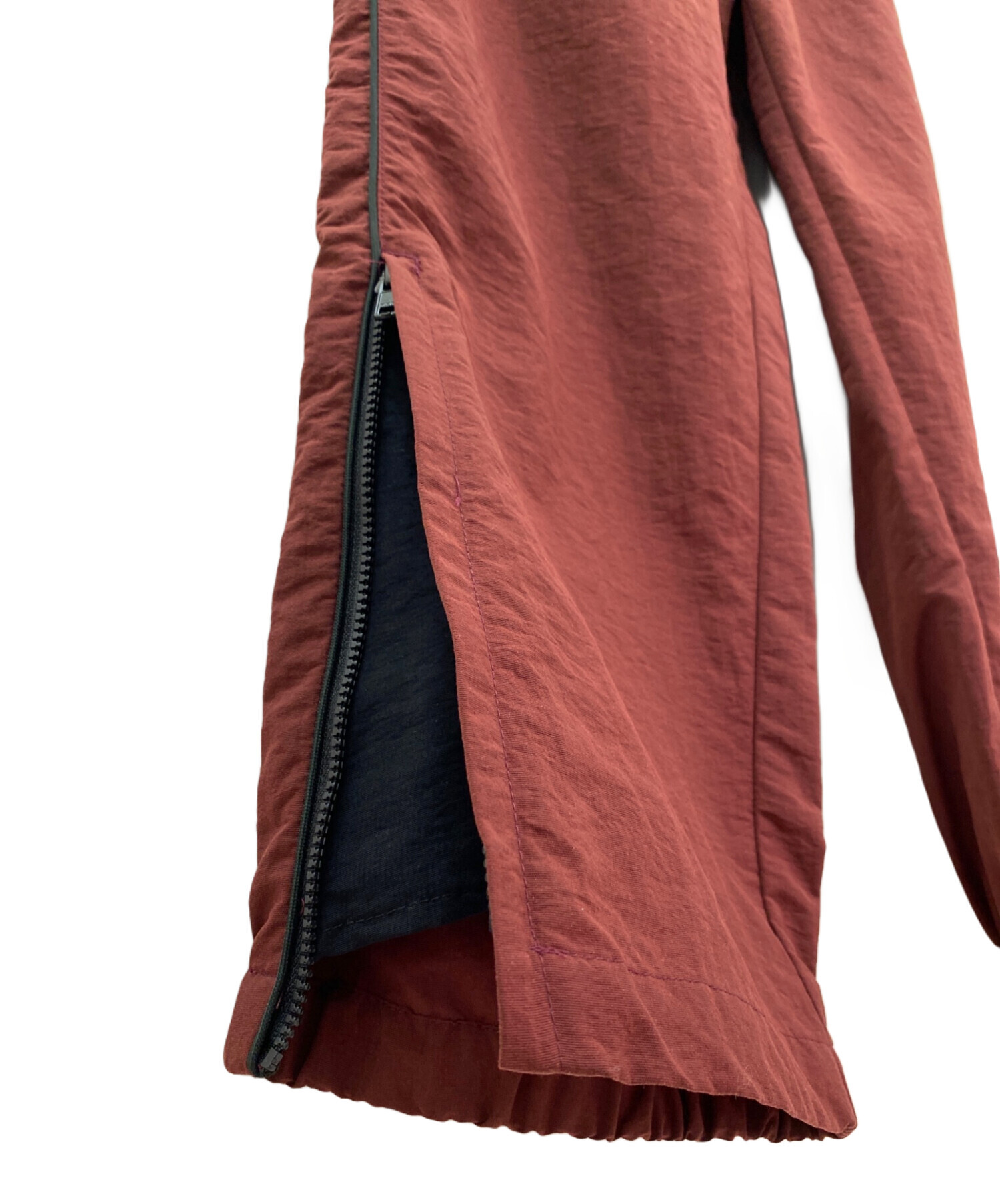中古・古着通販】m.u Japoness (エムユー) bicolor nylon pants BUR 