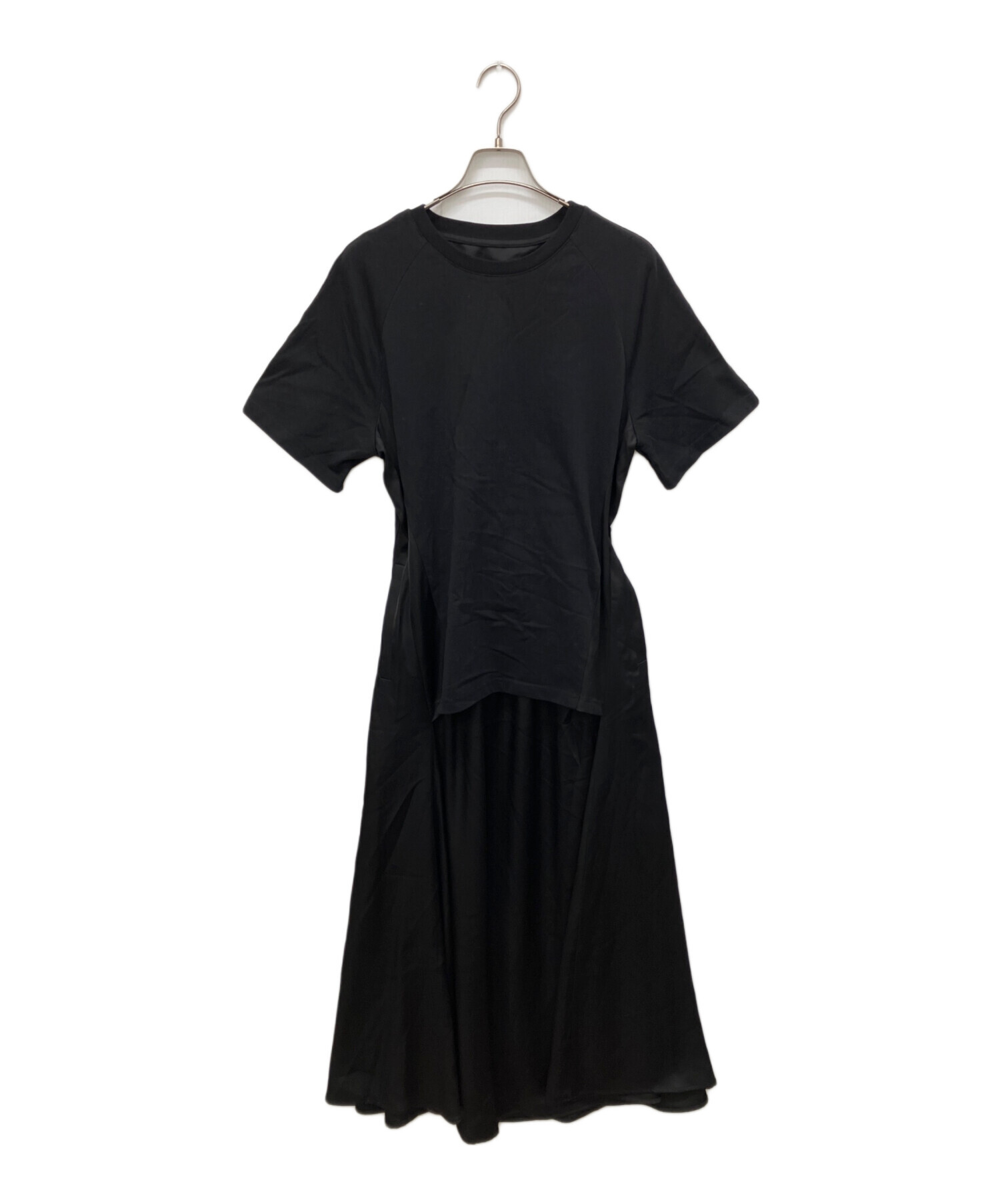 【ok.soon /オクスン】 maxi skirt ブラック サイズM pre-order2］shirt&long skirt relax setup | ok.soon